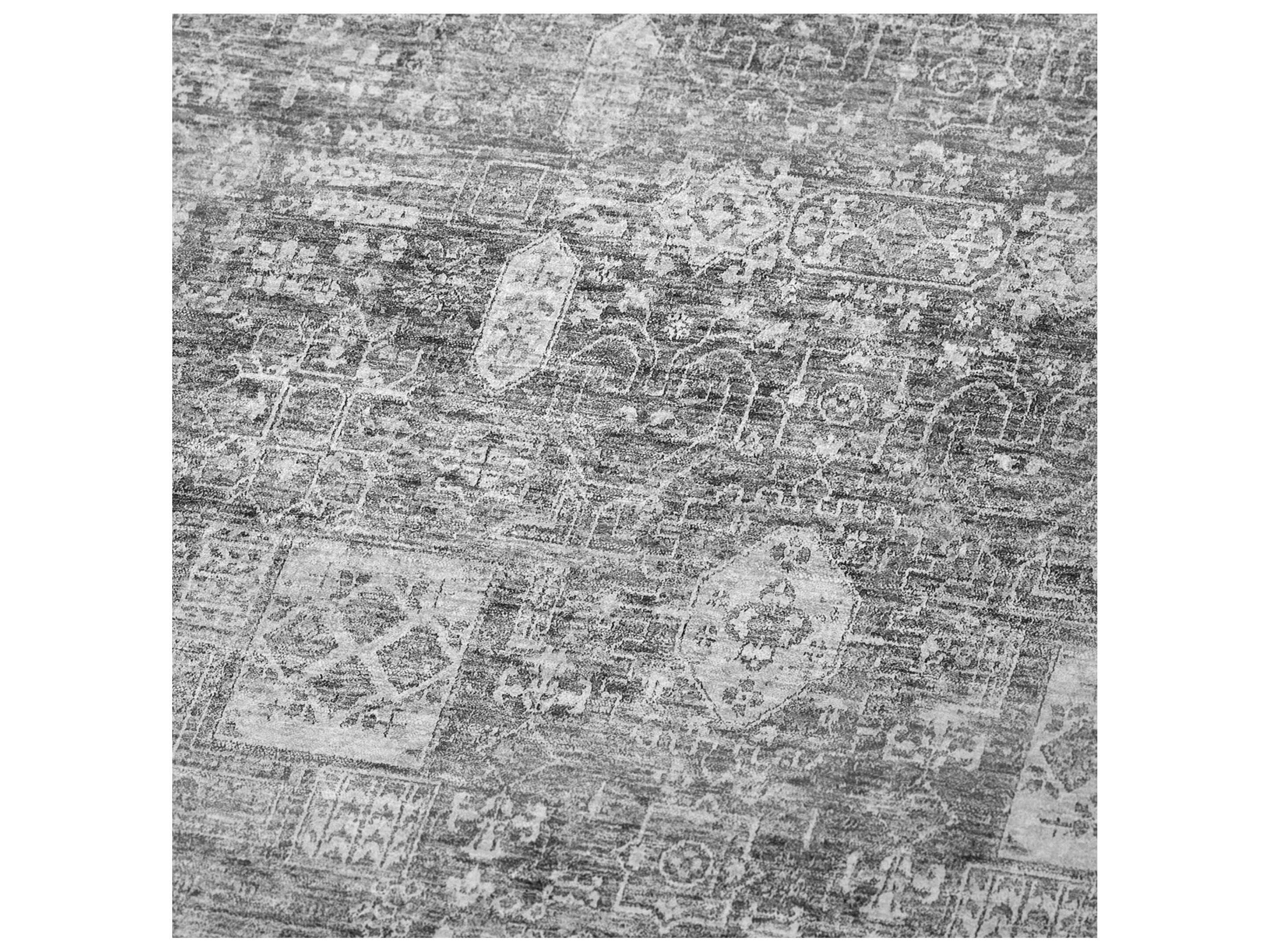 Dalyn Sherpa Gray Polyester Throw