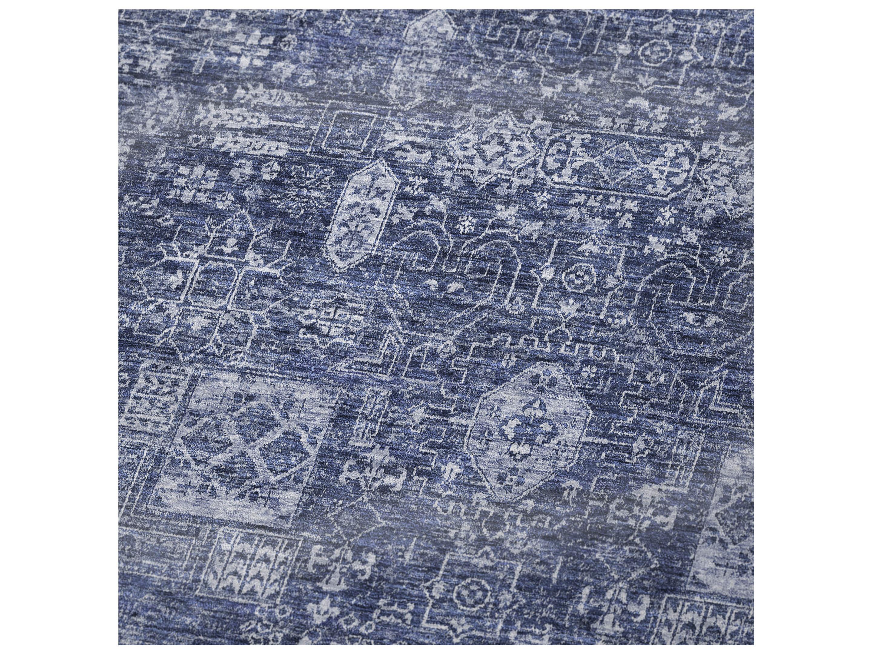 Dalyn Sherpa Blue Polyester Throw