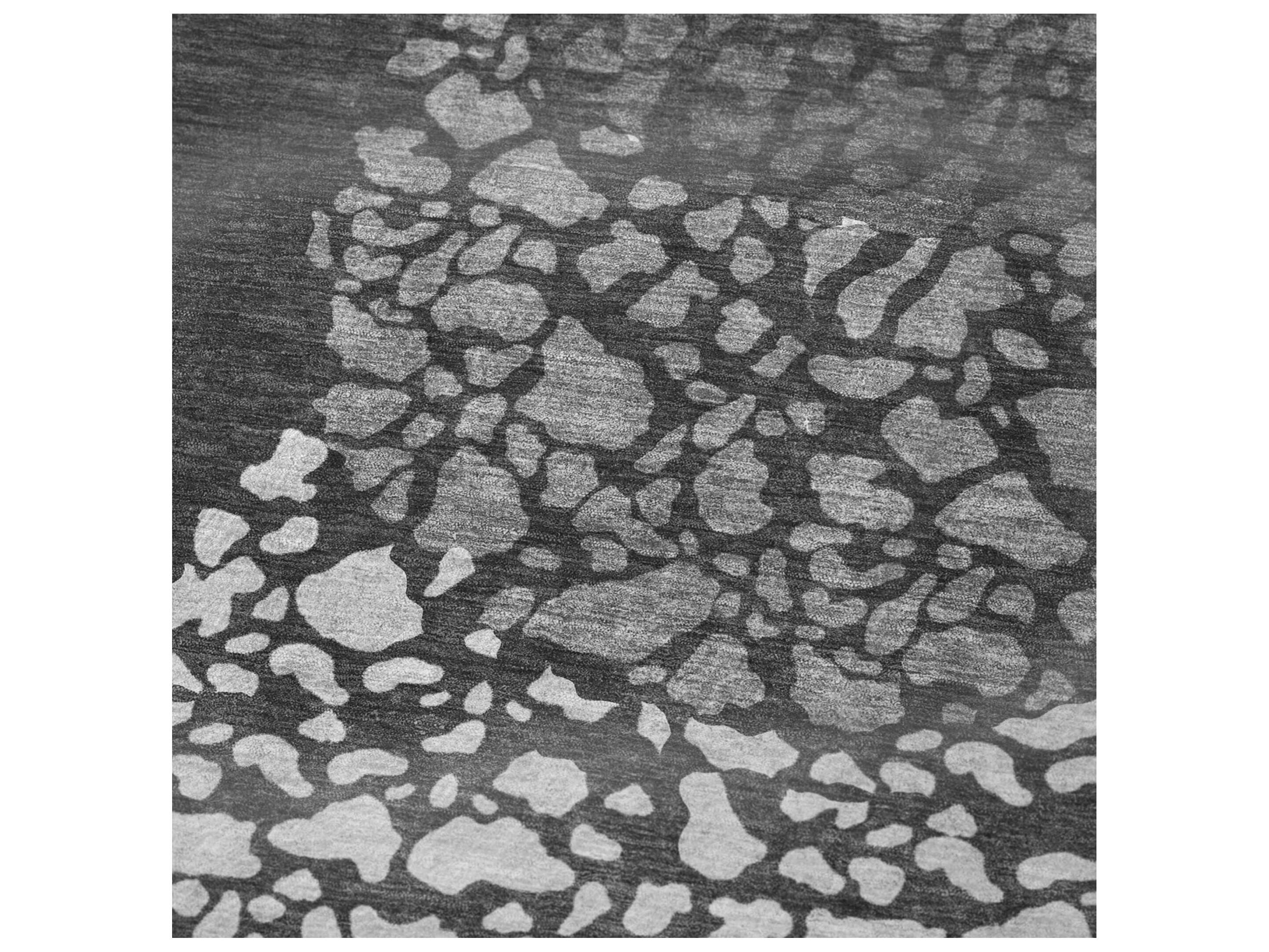 Dalyn Sherpa Gray Polyester Throw