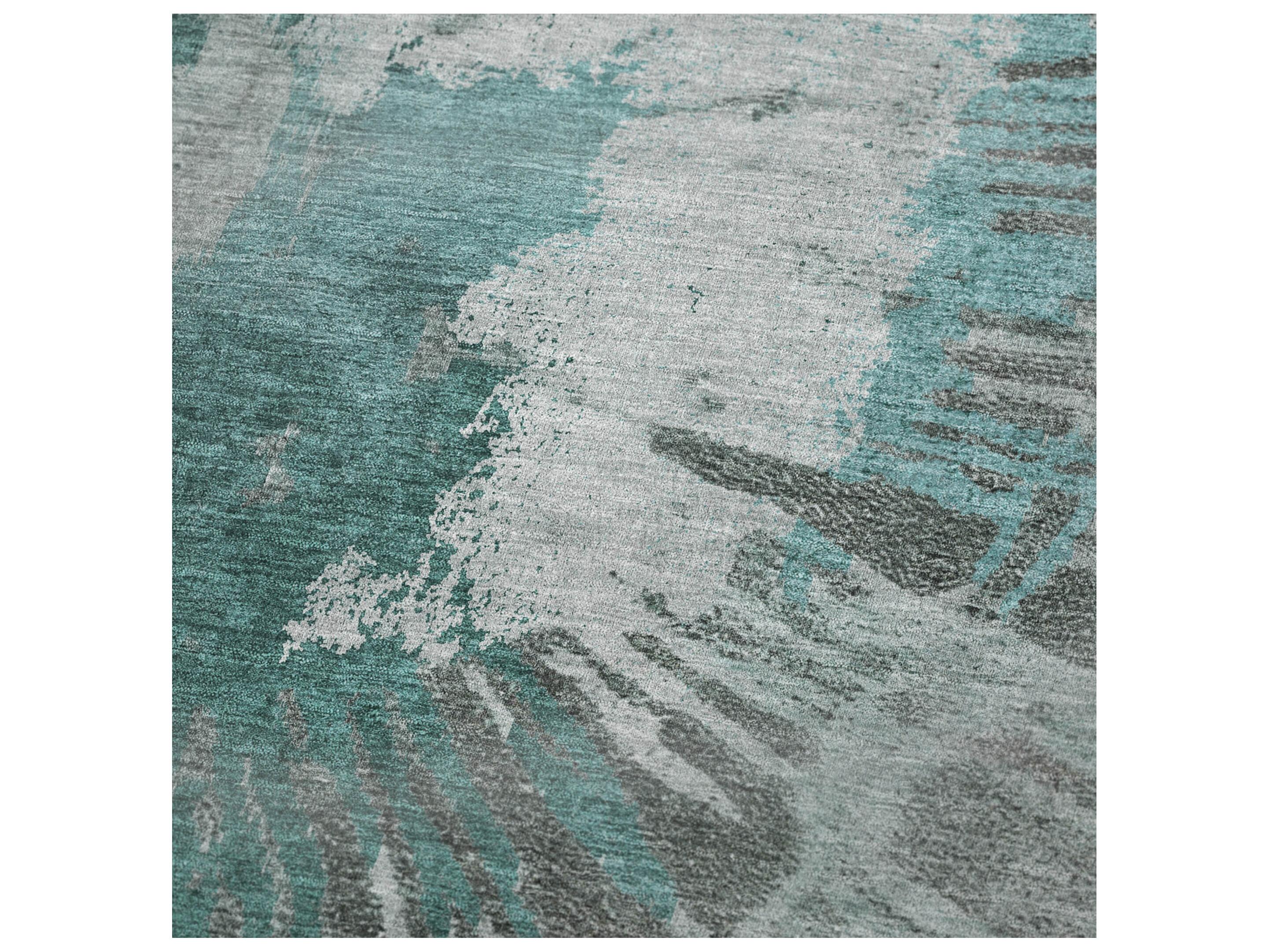 Dalyn Sherpa Teal Polyester Throw