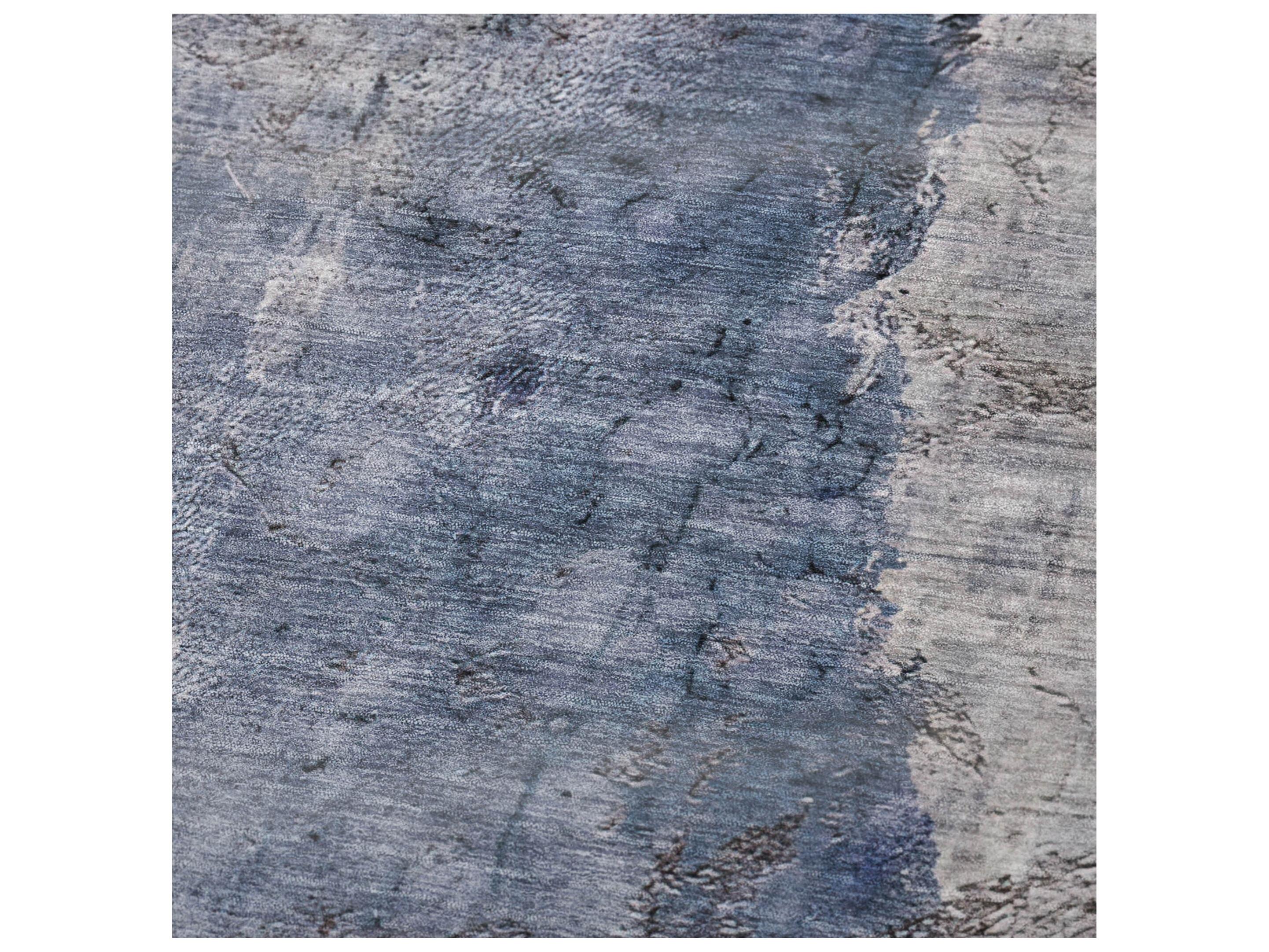 Dalyn Sherpa Blue Polyester Throw