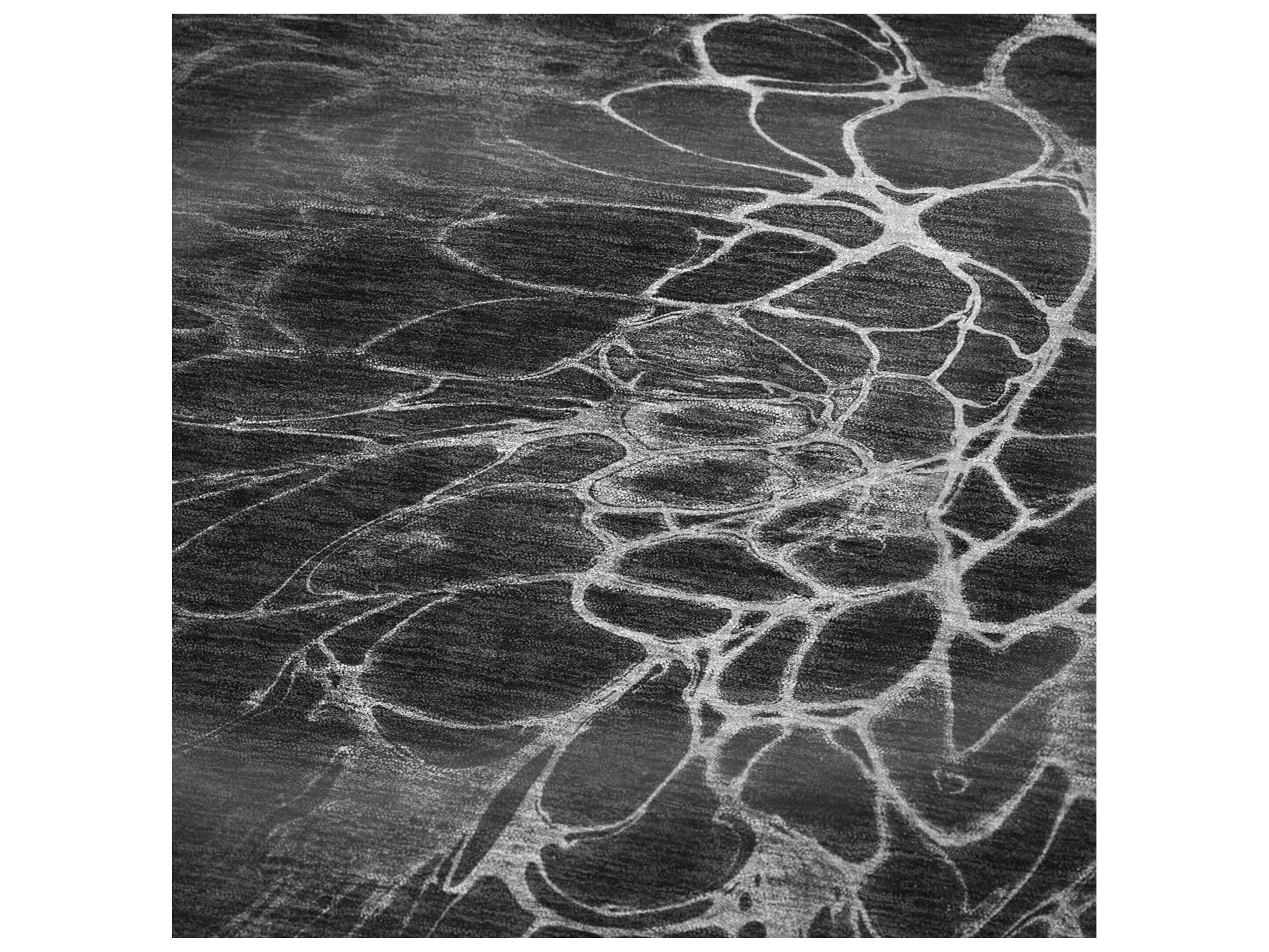 Dalyn Sherpa Gray Polyester Throw