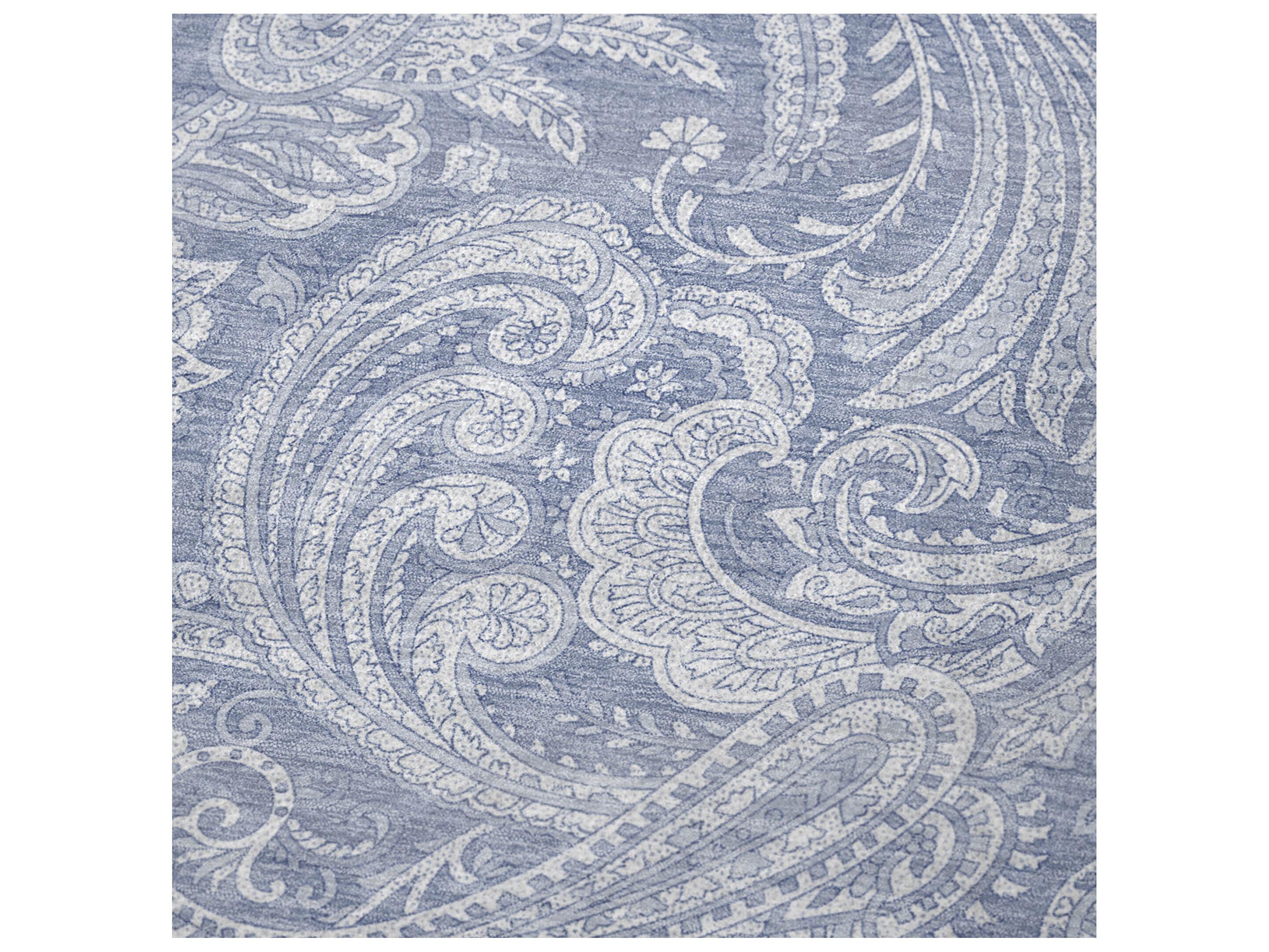 Dalyn Sherpa Blue Polyester Throw