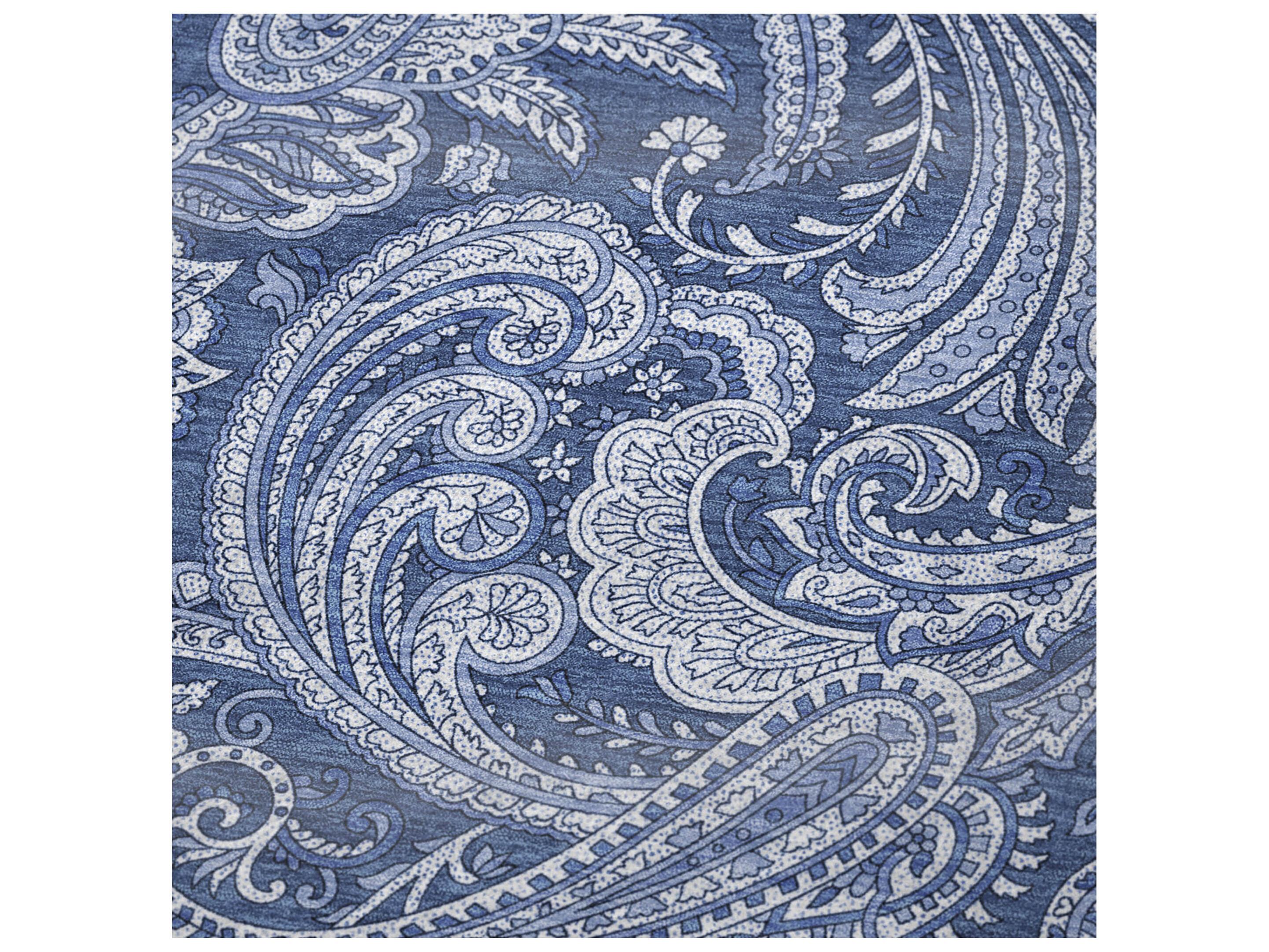 Dalyn Sherpa Blue Polyester Throw