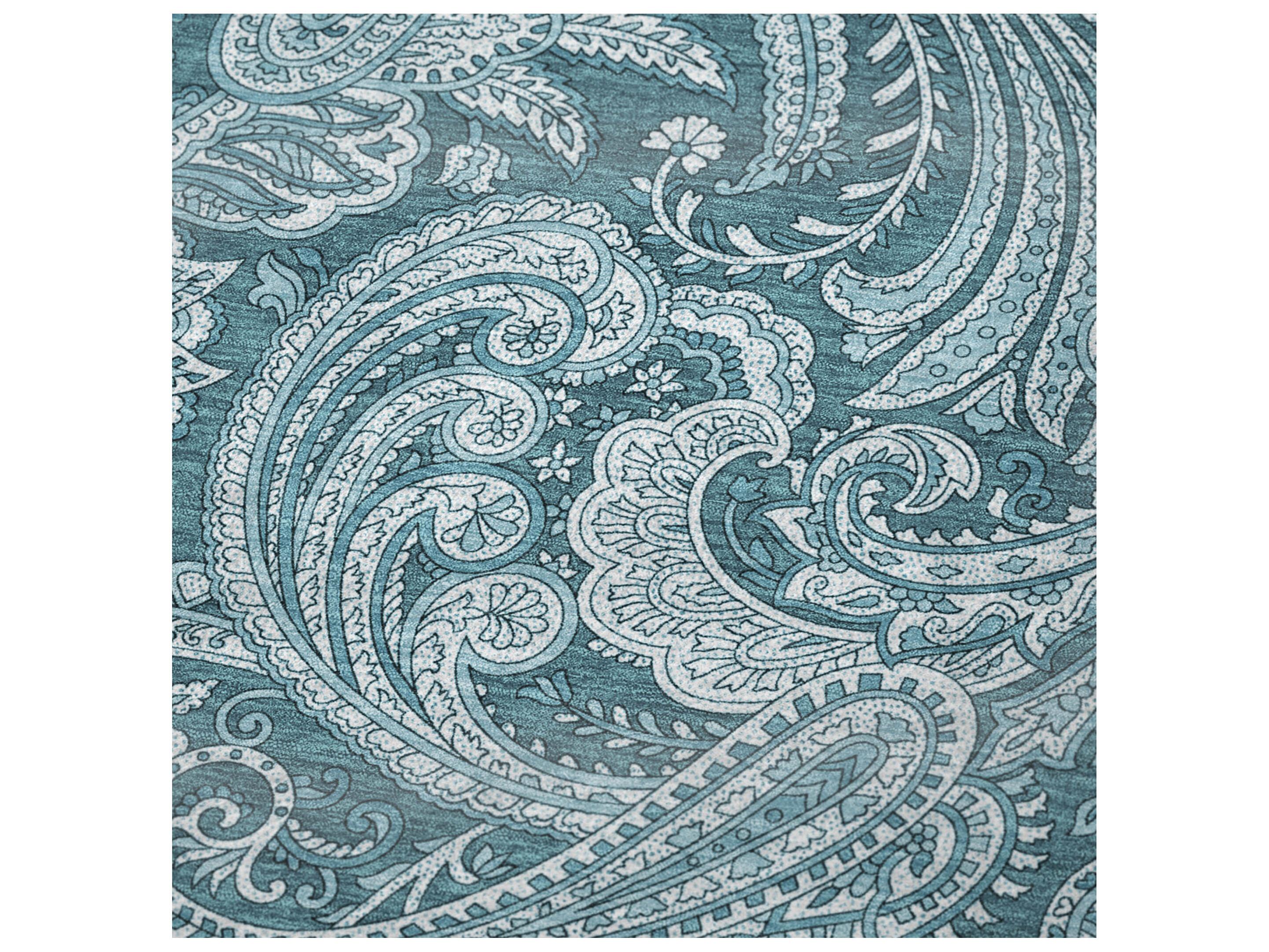 Dalyn Sherpa Teal Polyester Throw