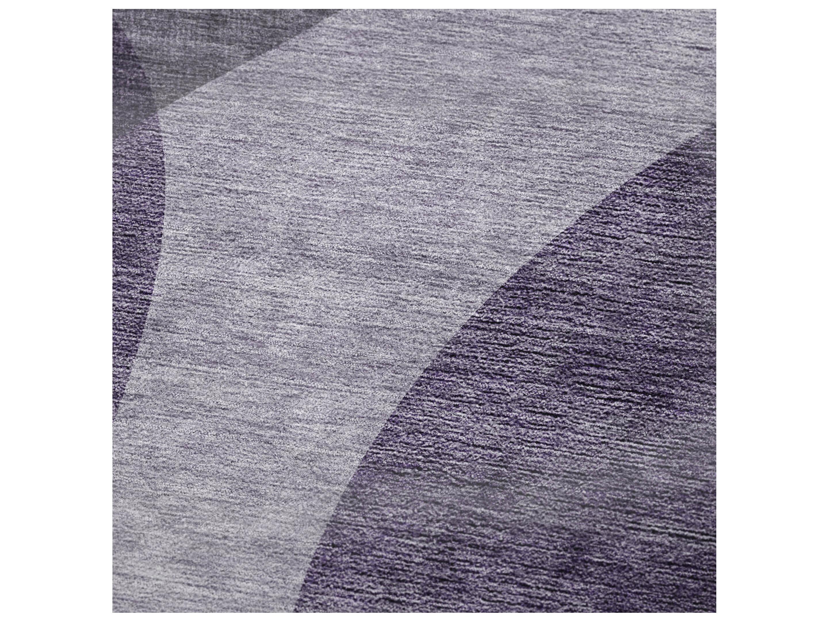 Dalyn Sherpa Purple Polyester Throw