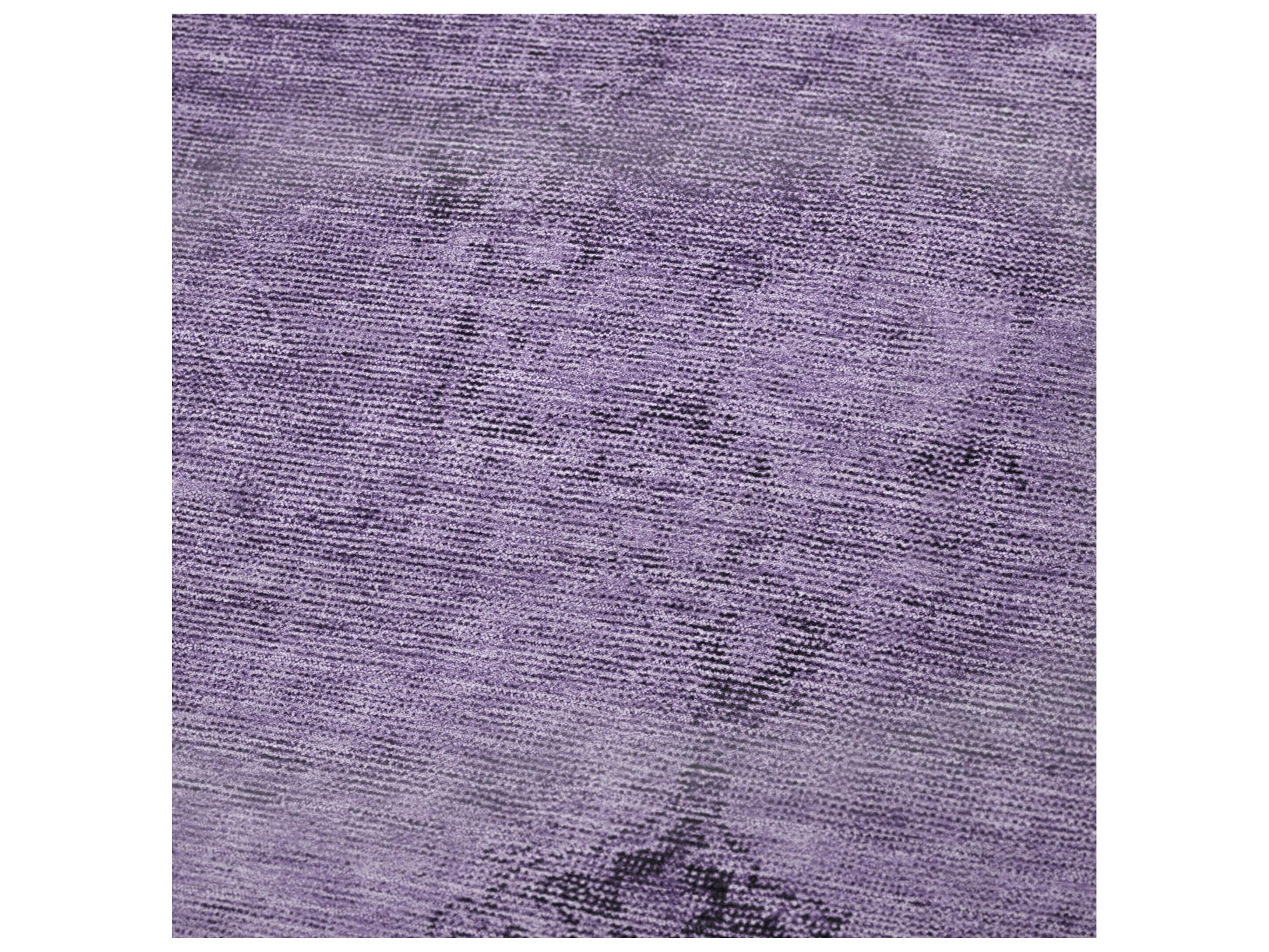 Dalyn Sherpa Purple Polyester Throw