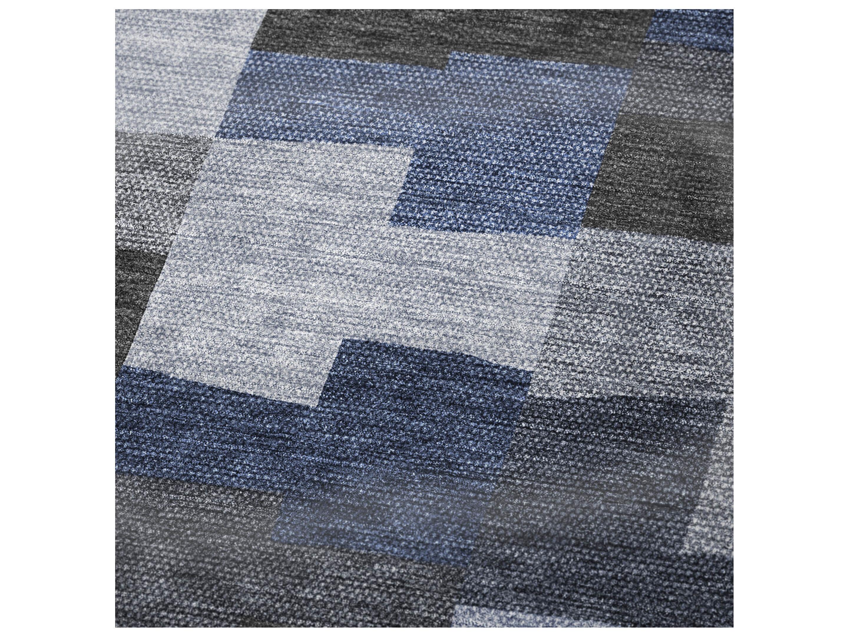 Dalyn Sherpa Blue Polyester Throw