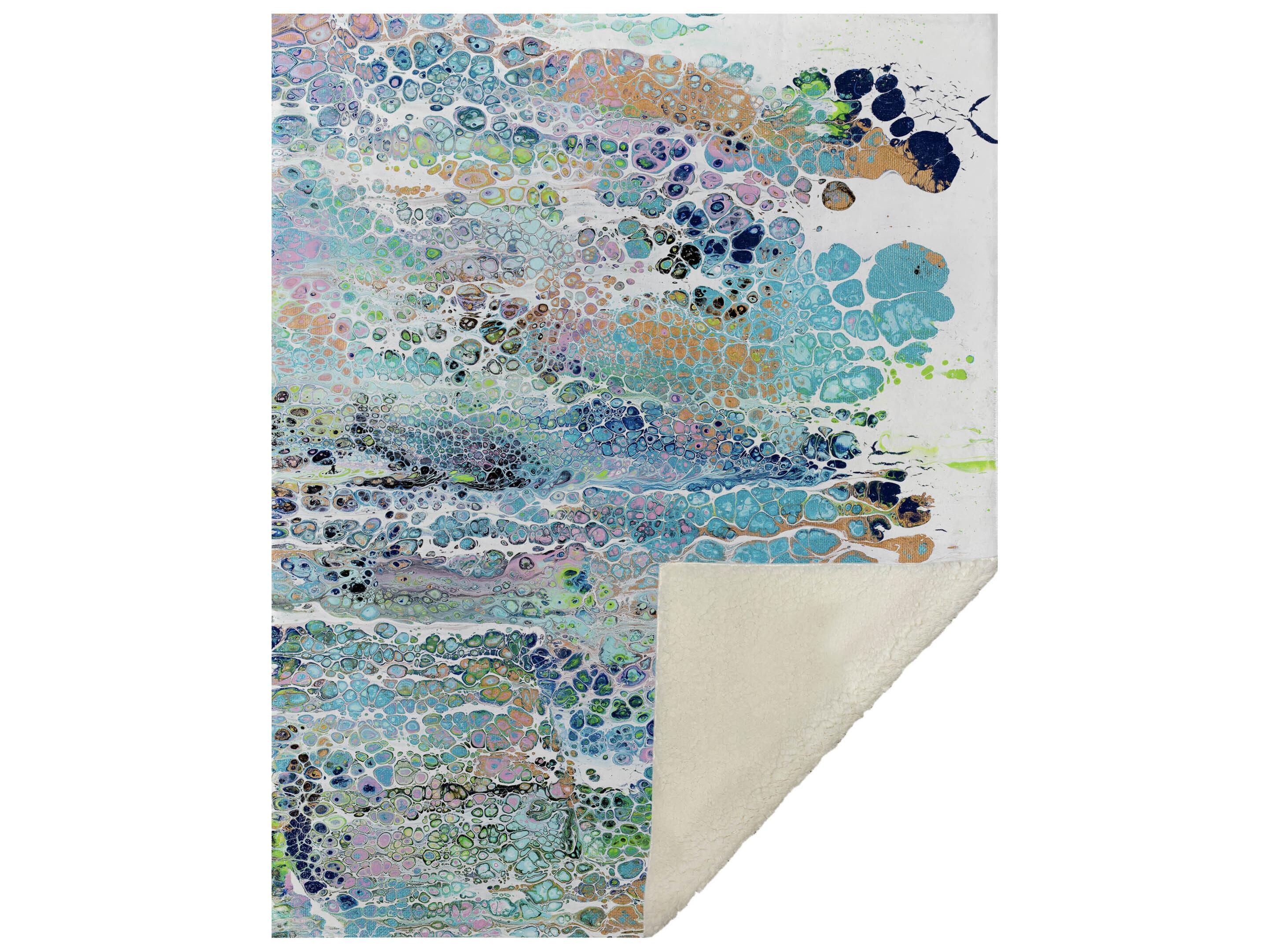 Dalyn Sherpa Multi Polyester Throw