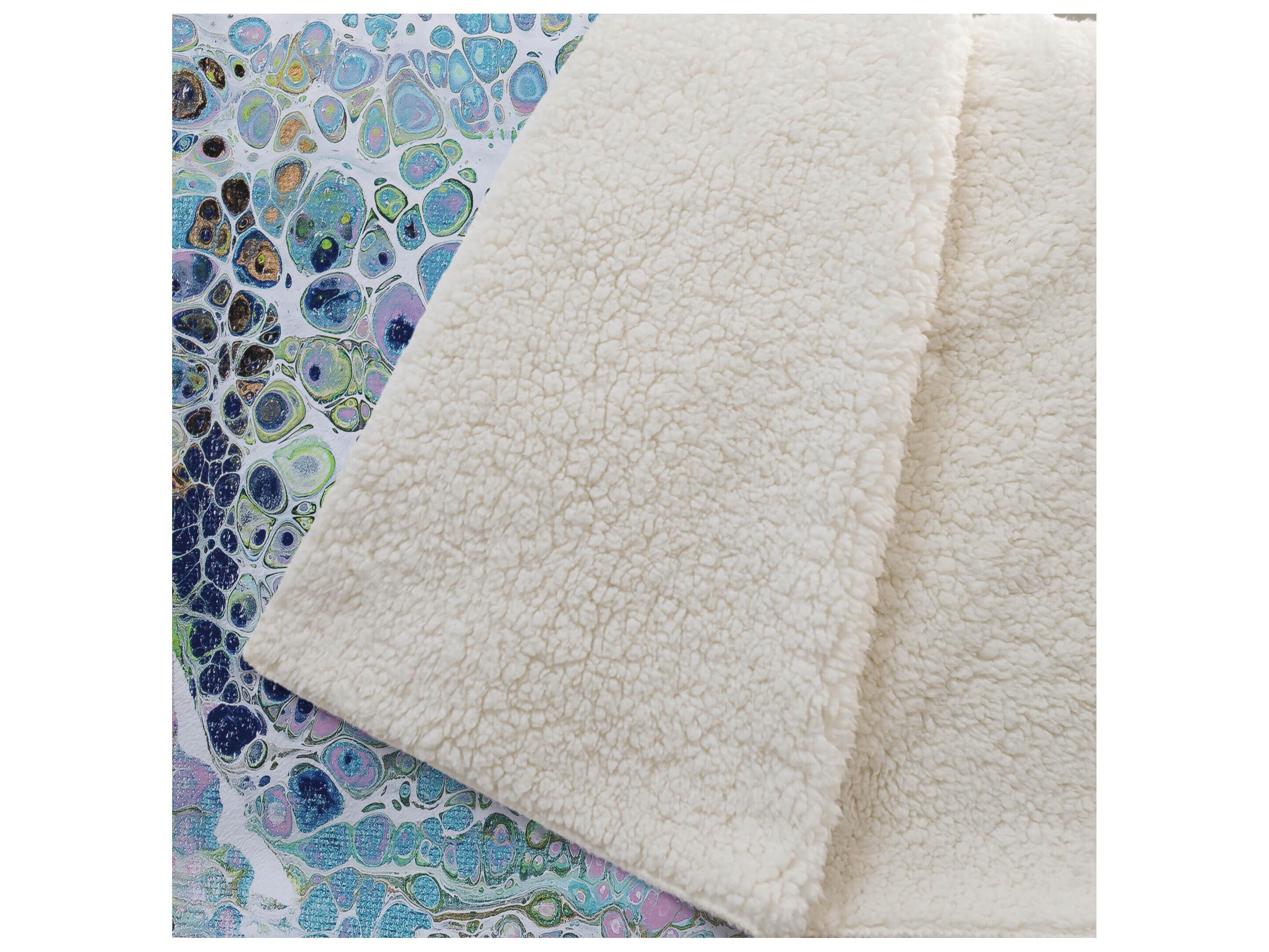 Dalyn Sherpa Multi Polyester Throw