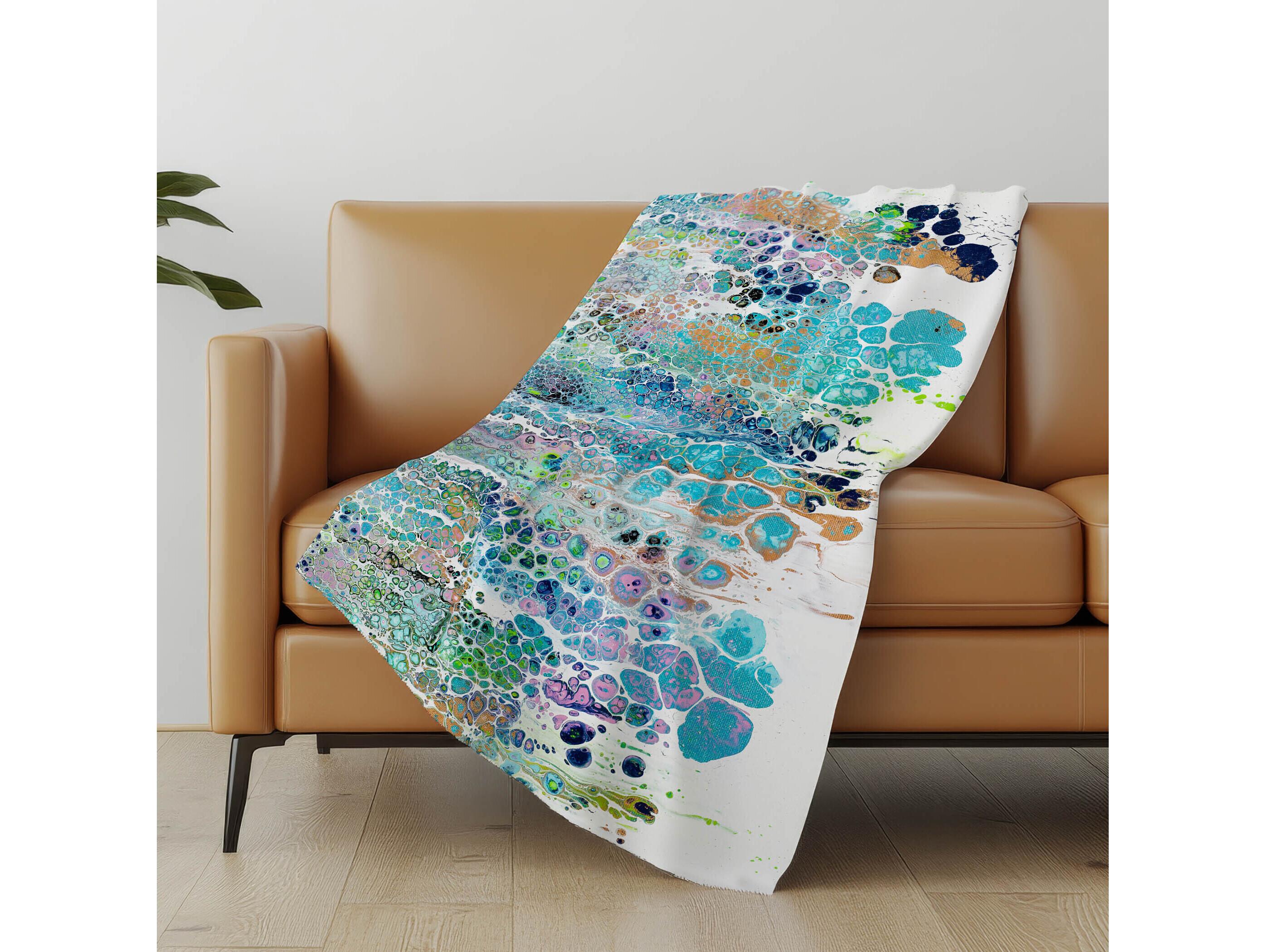 Dalyn Sherpa Multi Polyester Throw