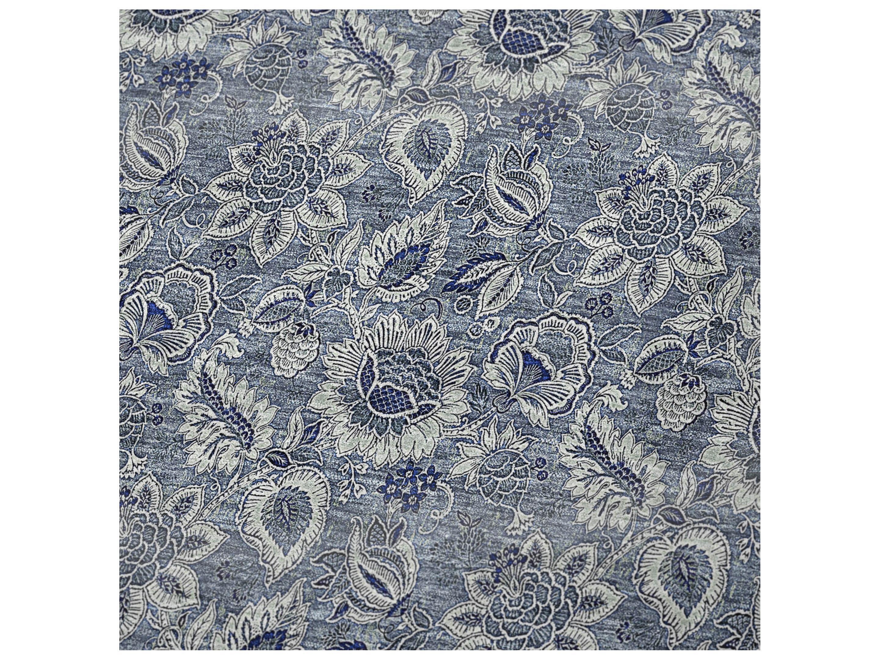 Dalyn Sherpa Blue Polyester Throw