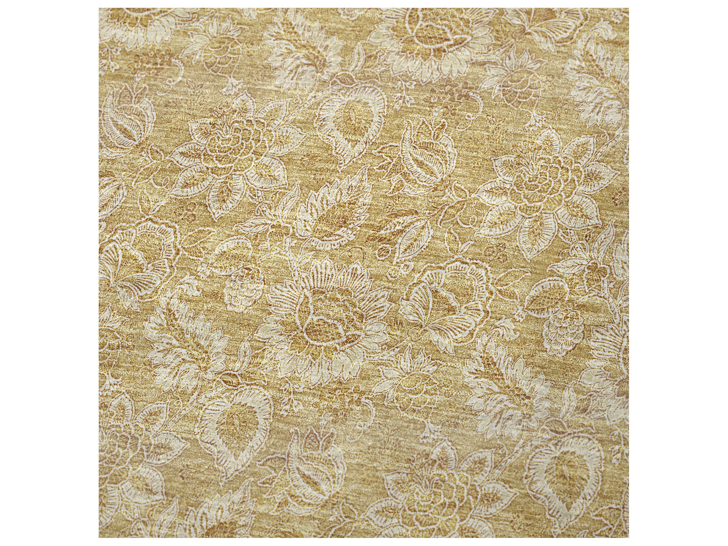 Dalyn Sherpa Gold Polyester Throw