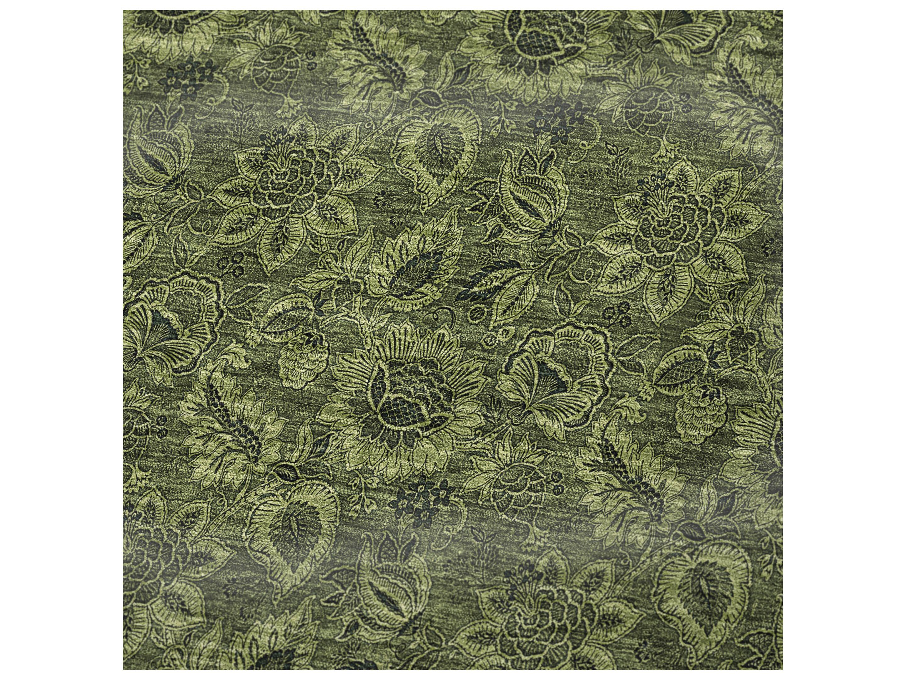 Dalyn Sherpa Green Polyester Throw