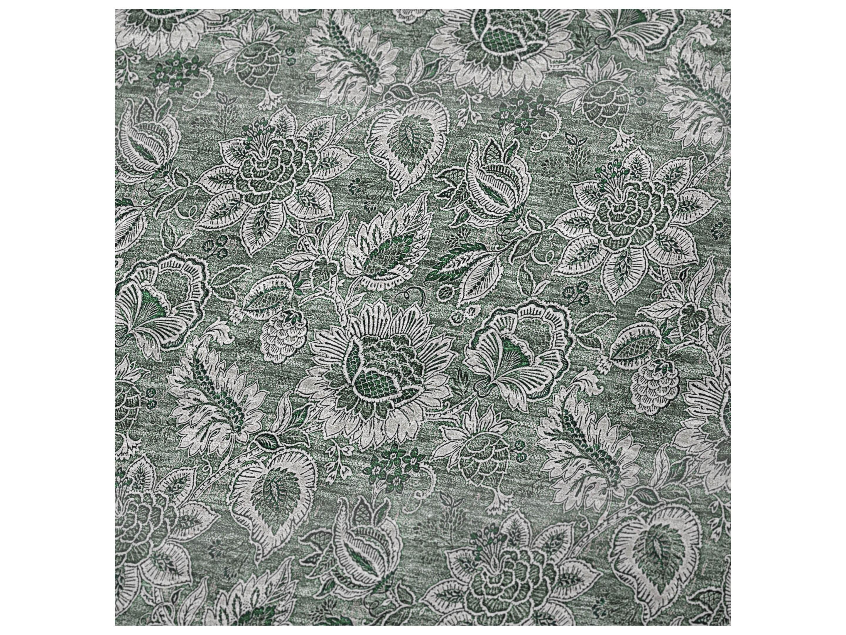 Dalyn Sherpa Green Polyester Throw