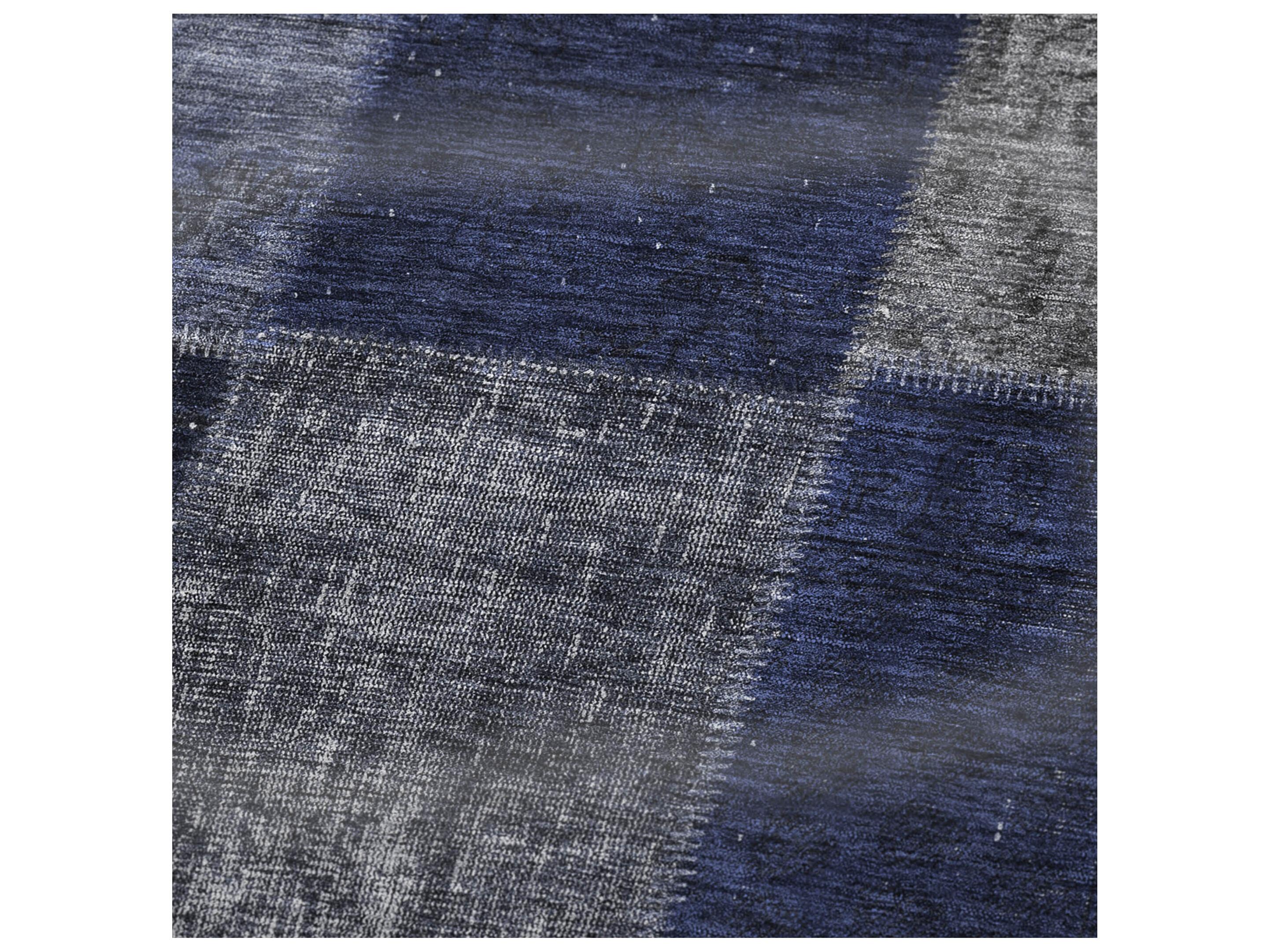 Dalyn Sherpa Blue Polyester Throw