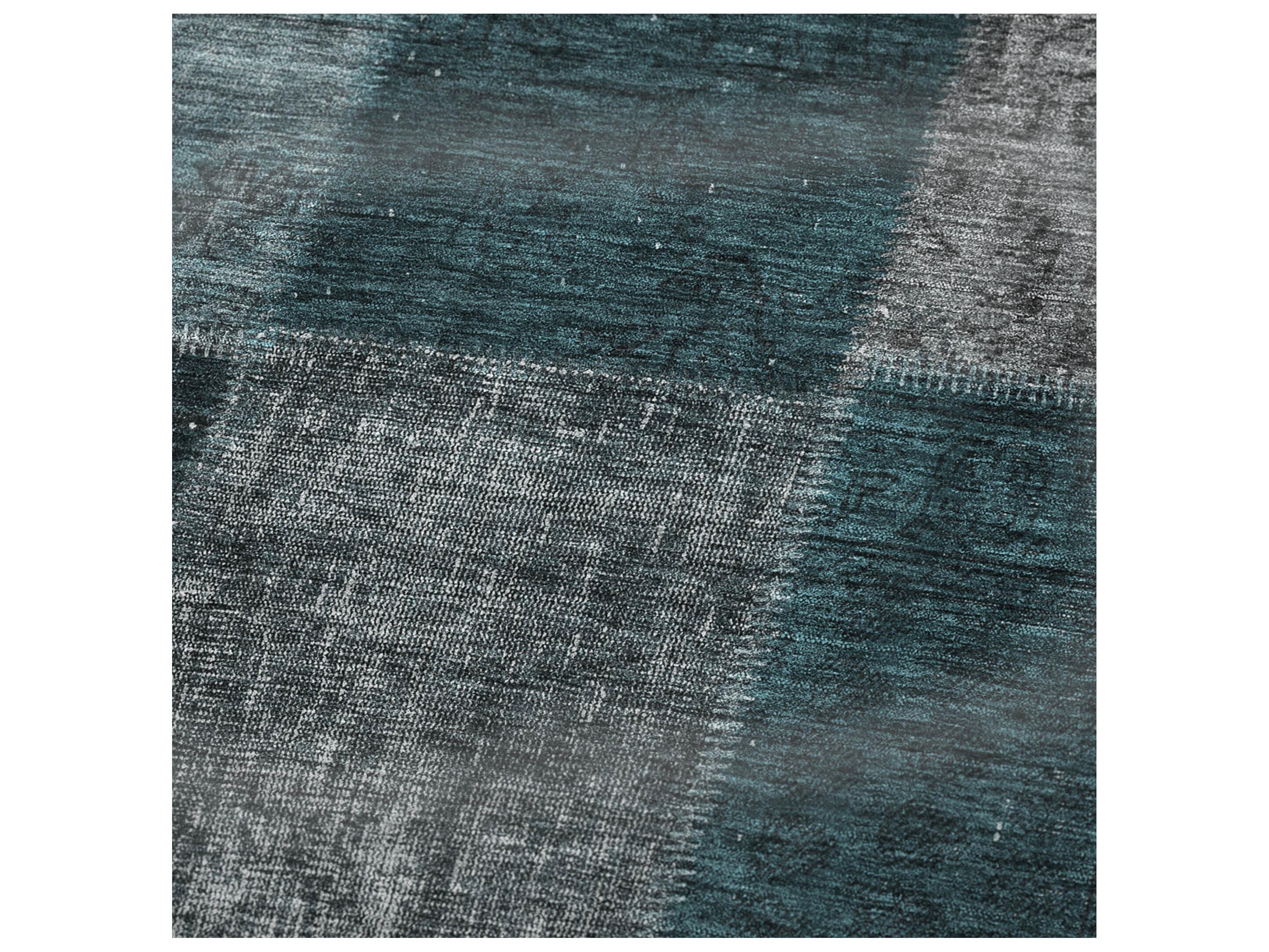 Dalyn Sherpa Teal Polyester Throw