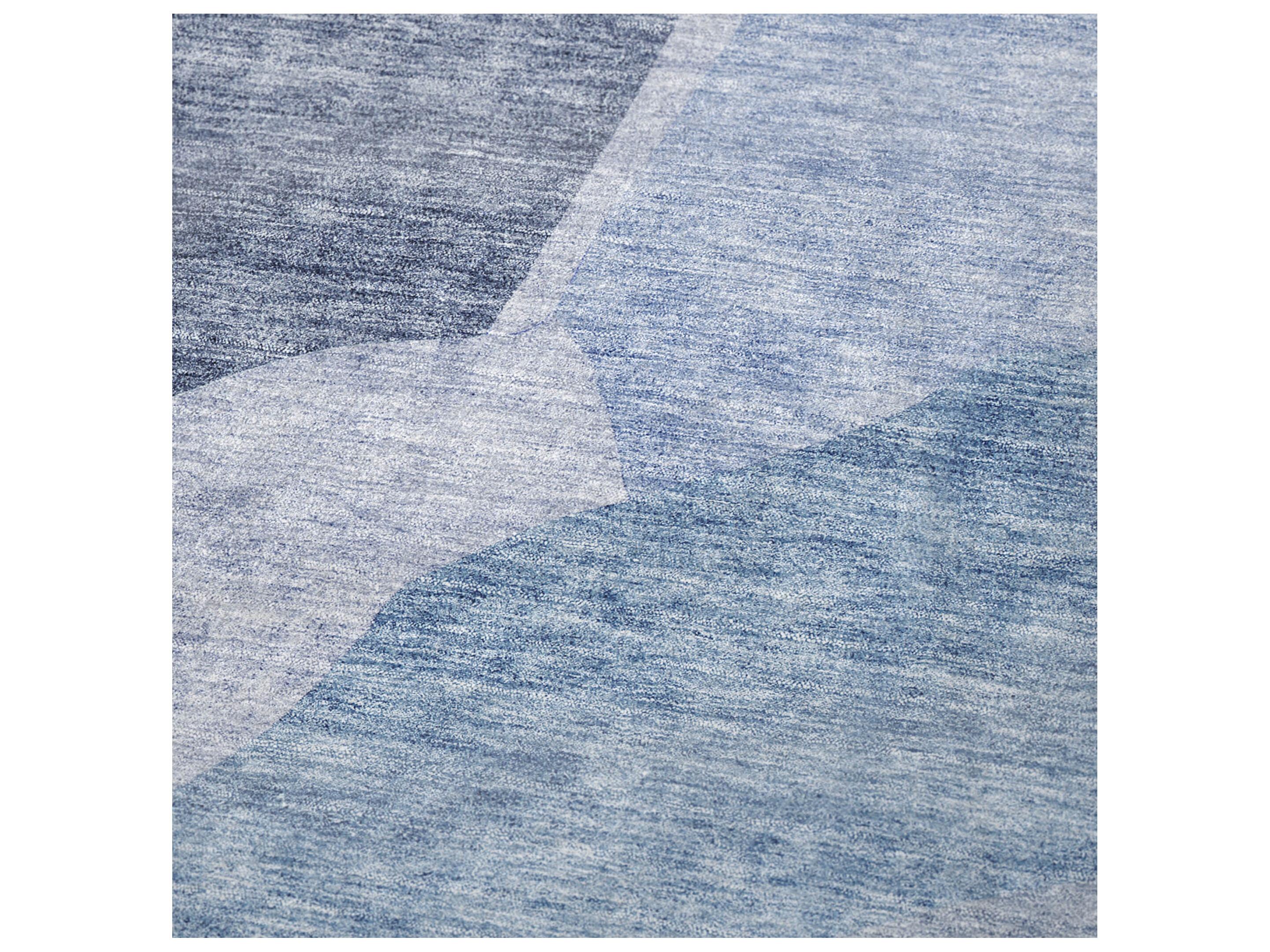 Dalyn Sherpa Blue Polyester Throw