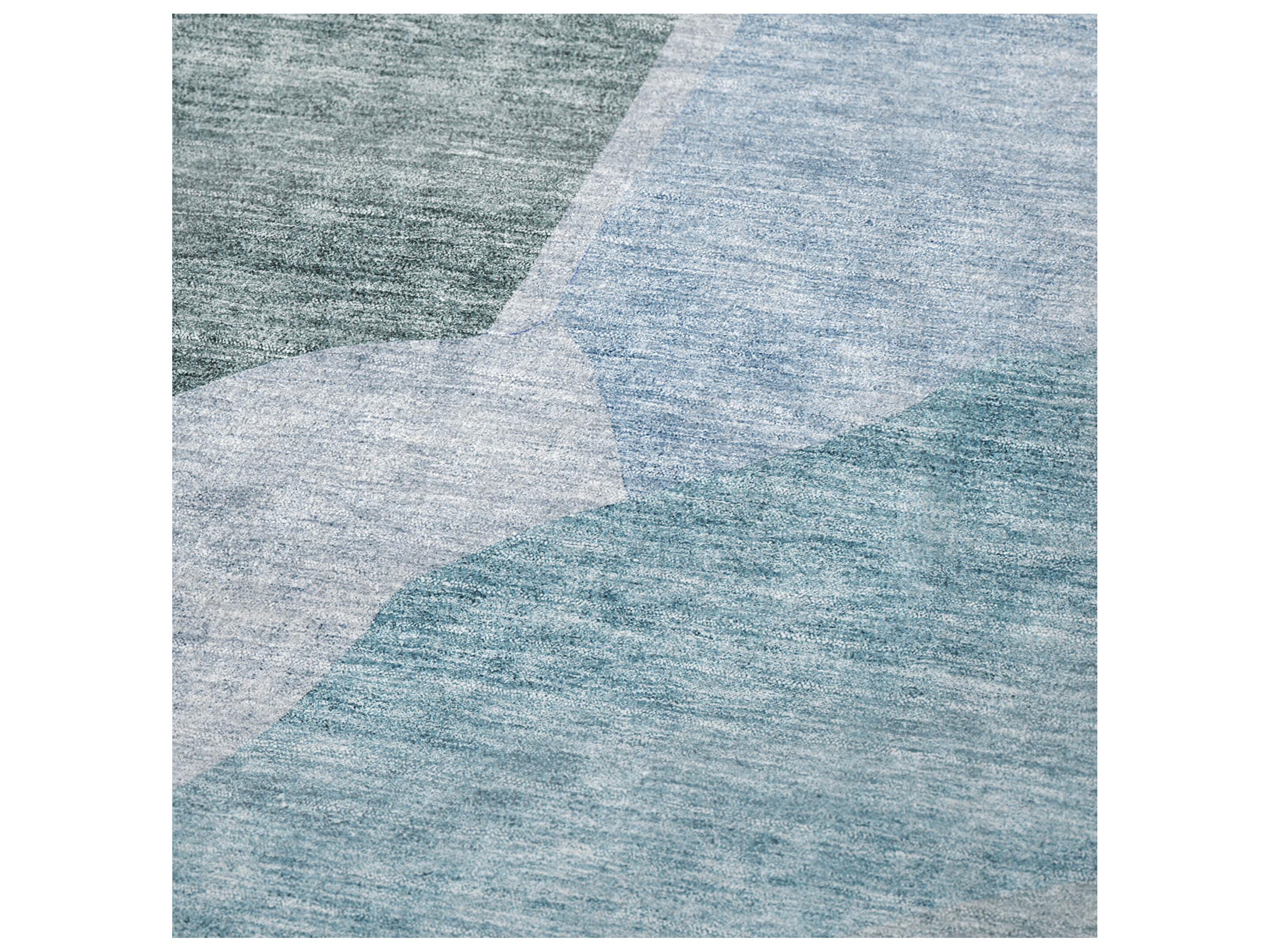 Dalyn Sherpa Teal Polyester Throw