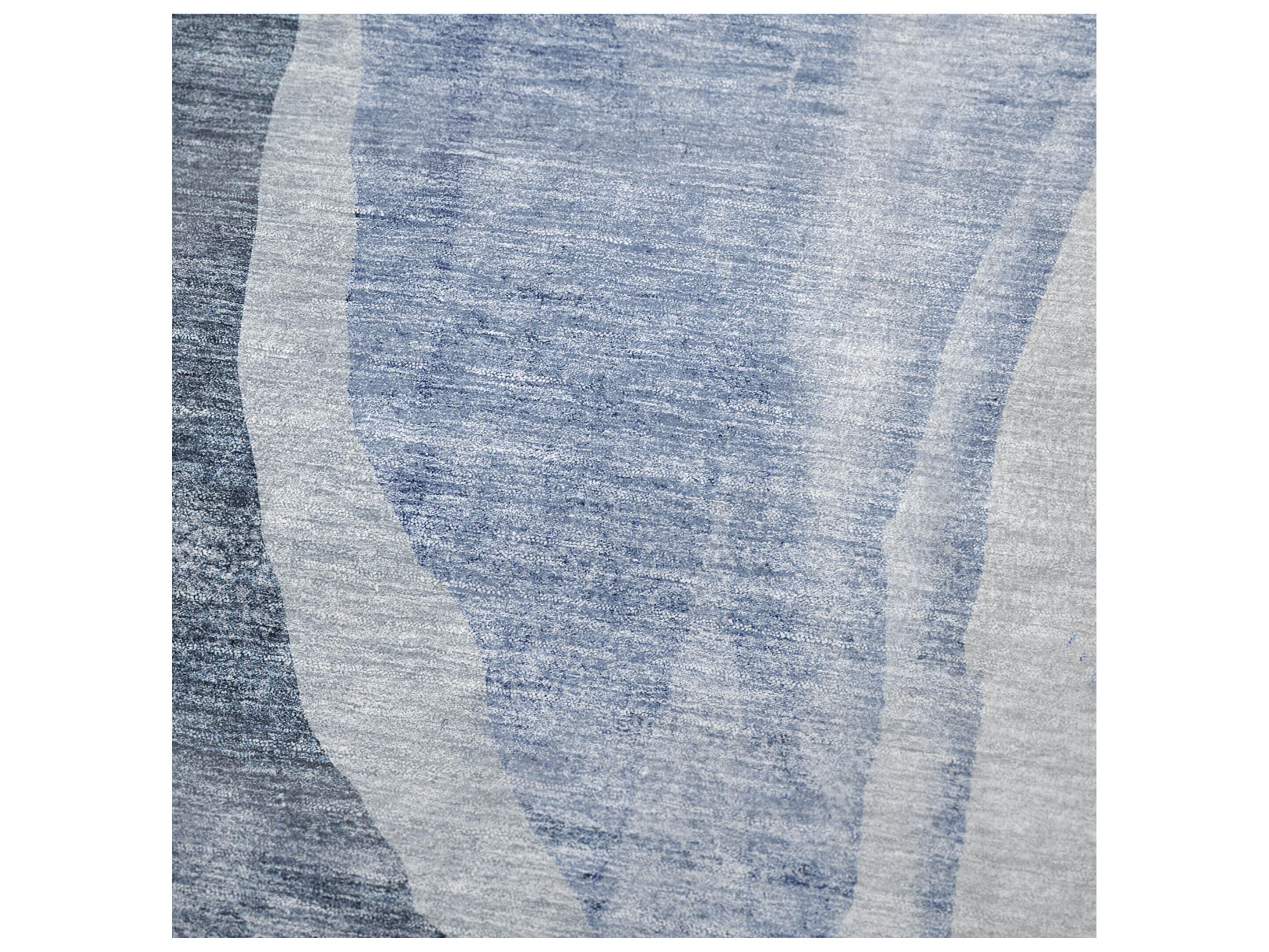 Dalyn Sherpa Blue Polyester Throw