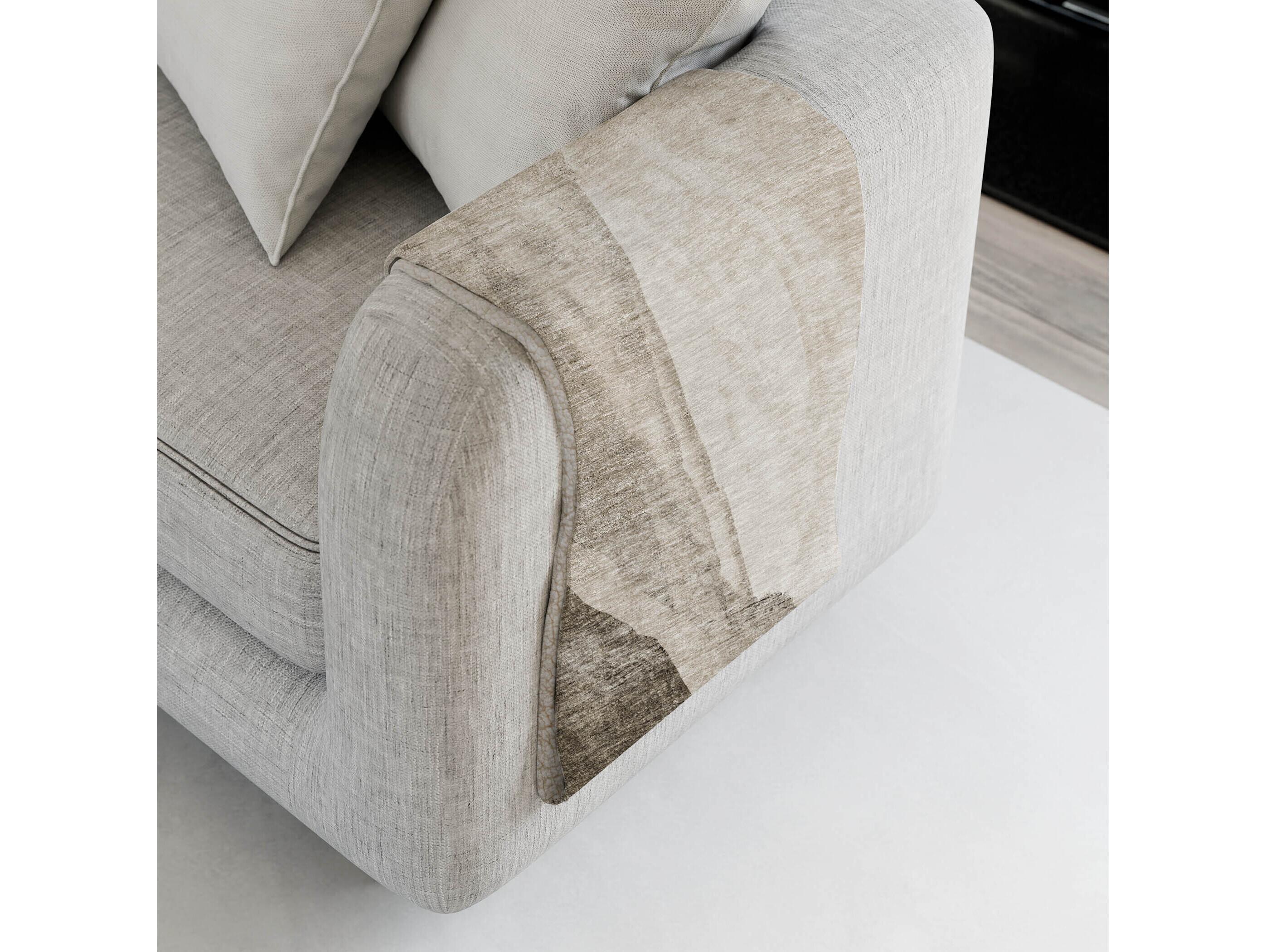 Dalyn Sherpa Brown Polyester Throw