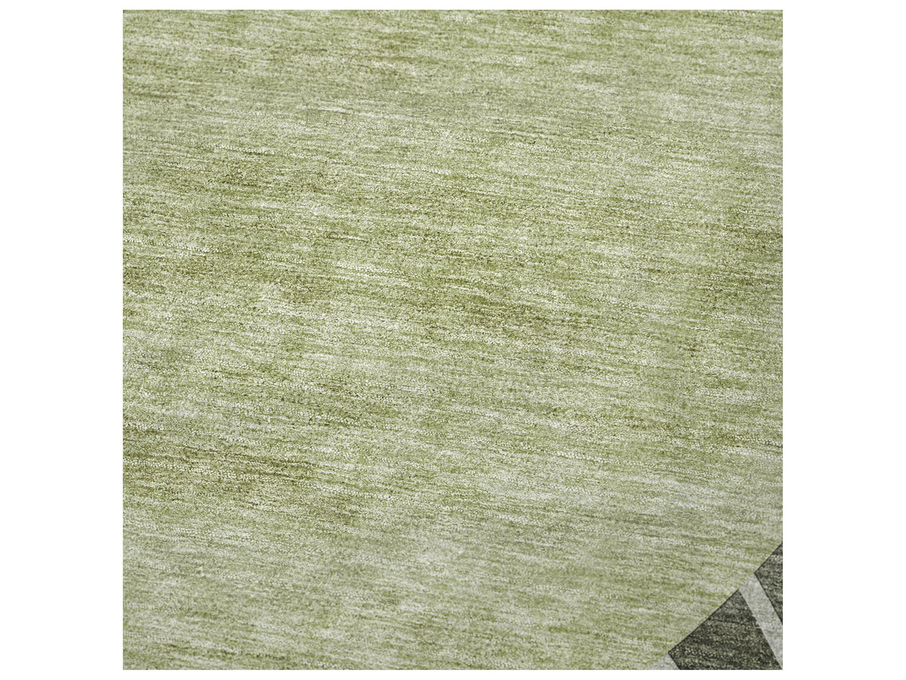 Dalyn Sherpa Green Polyester Throw