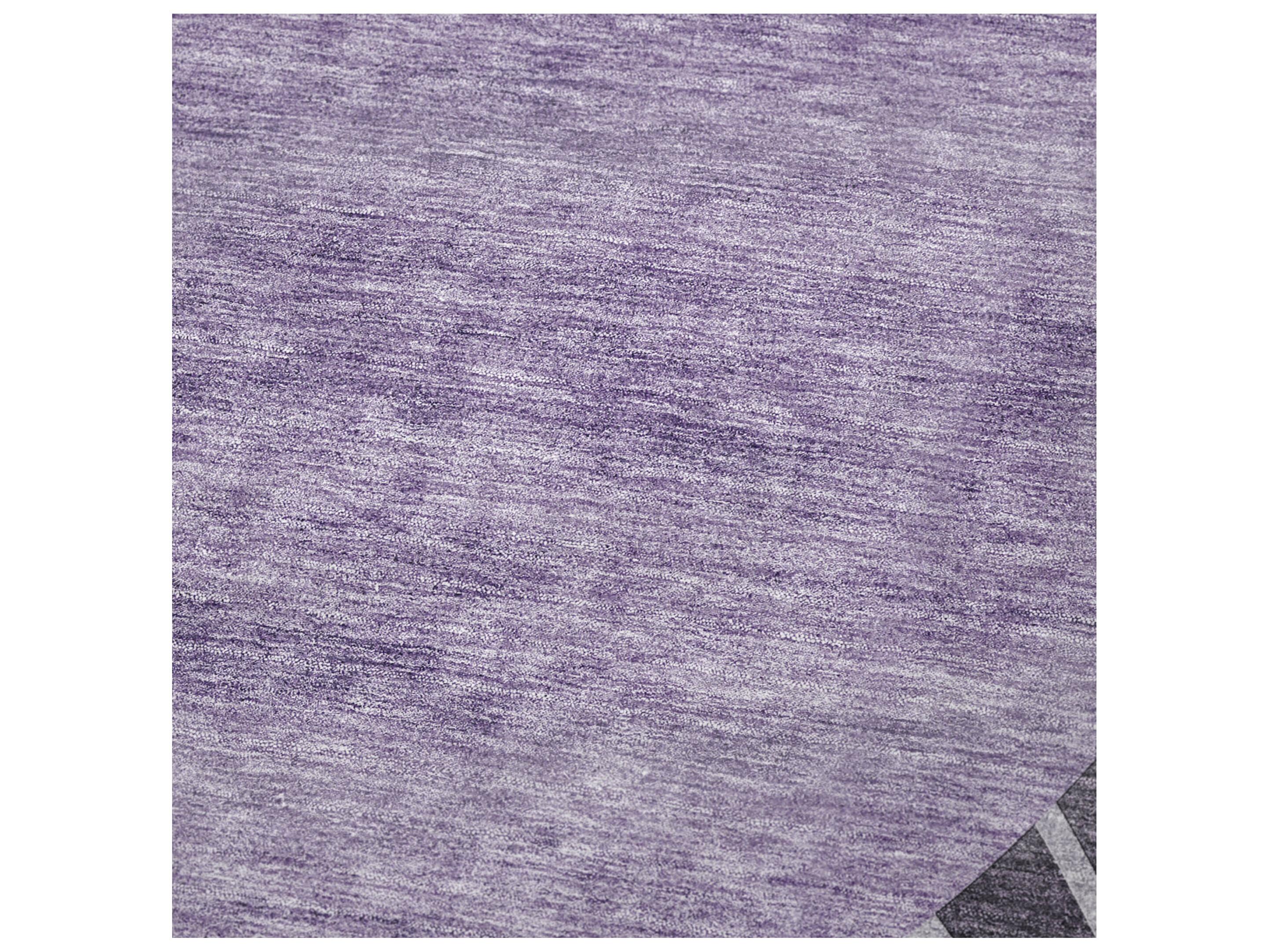 Dalyn Sherpa Purple Polyester Throw