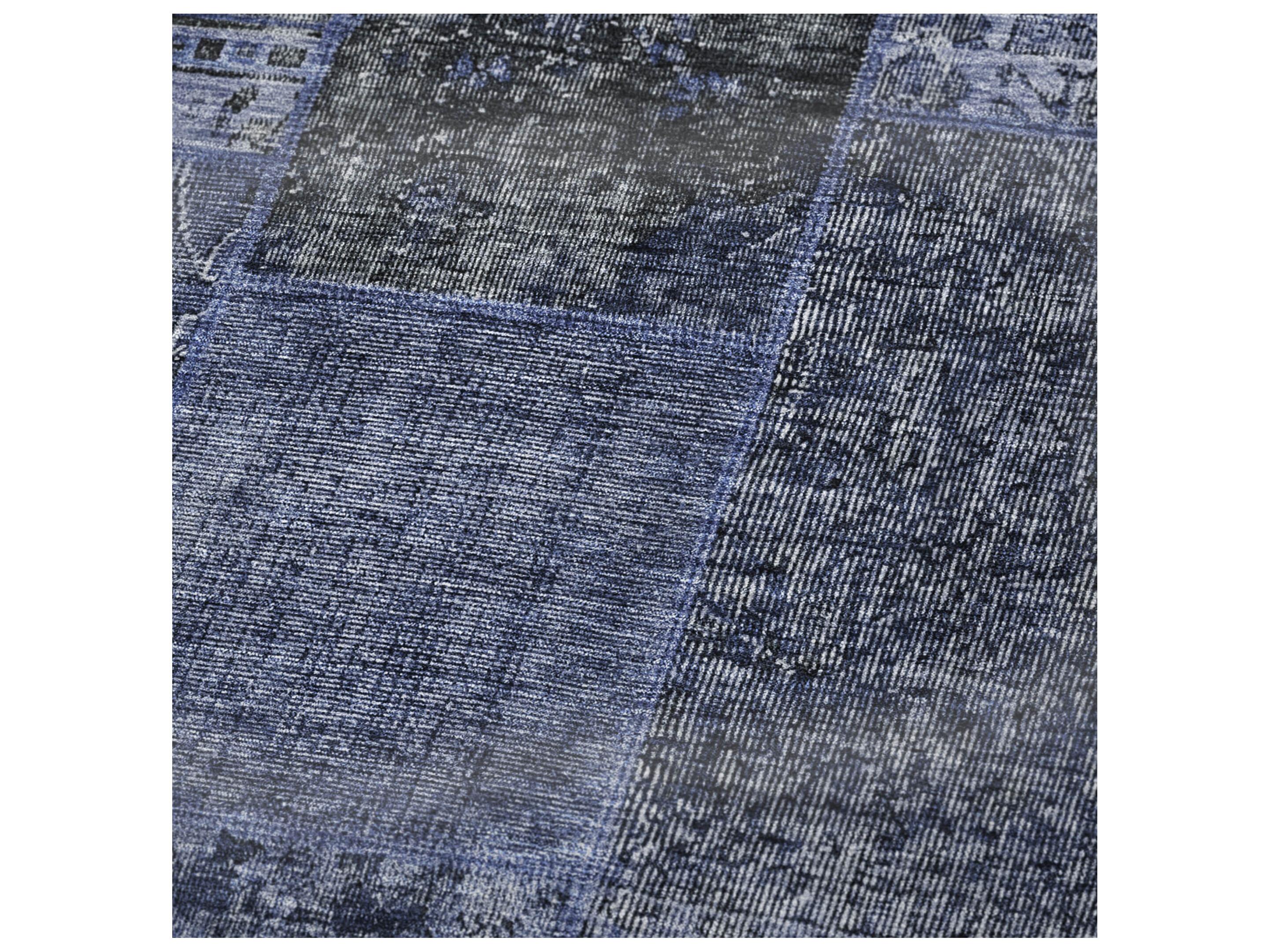 Dalyn Sherpa Blue Polyester Throw