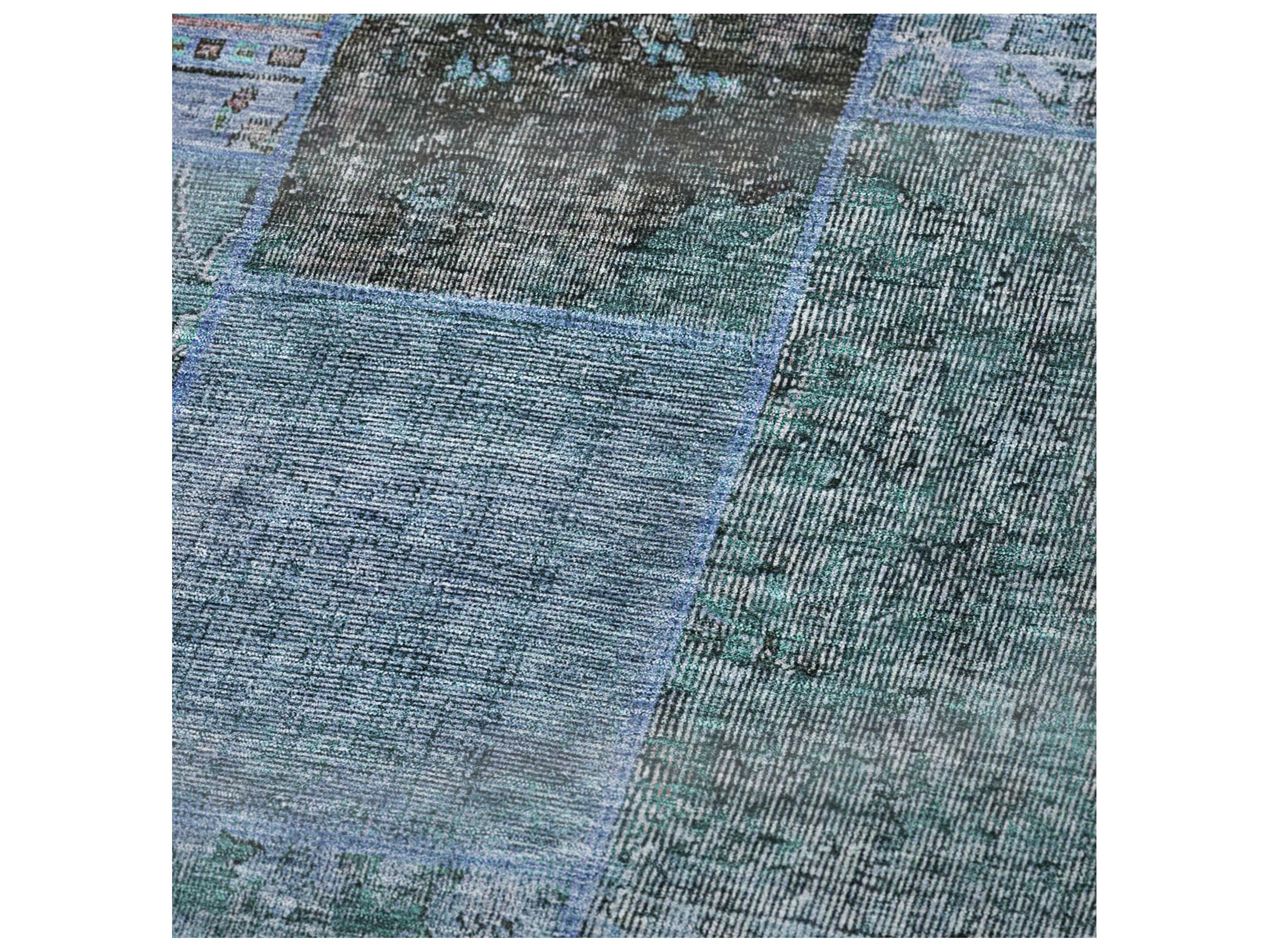 Dalyn Sherpa Teal Polyester Throw