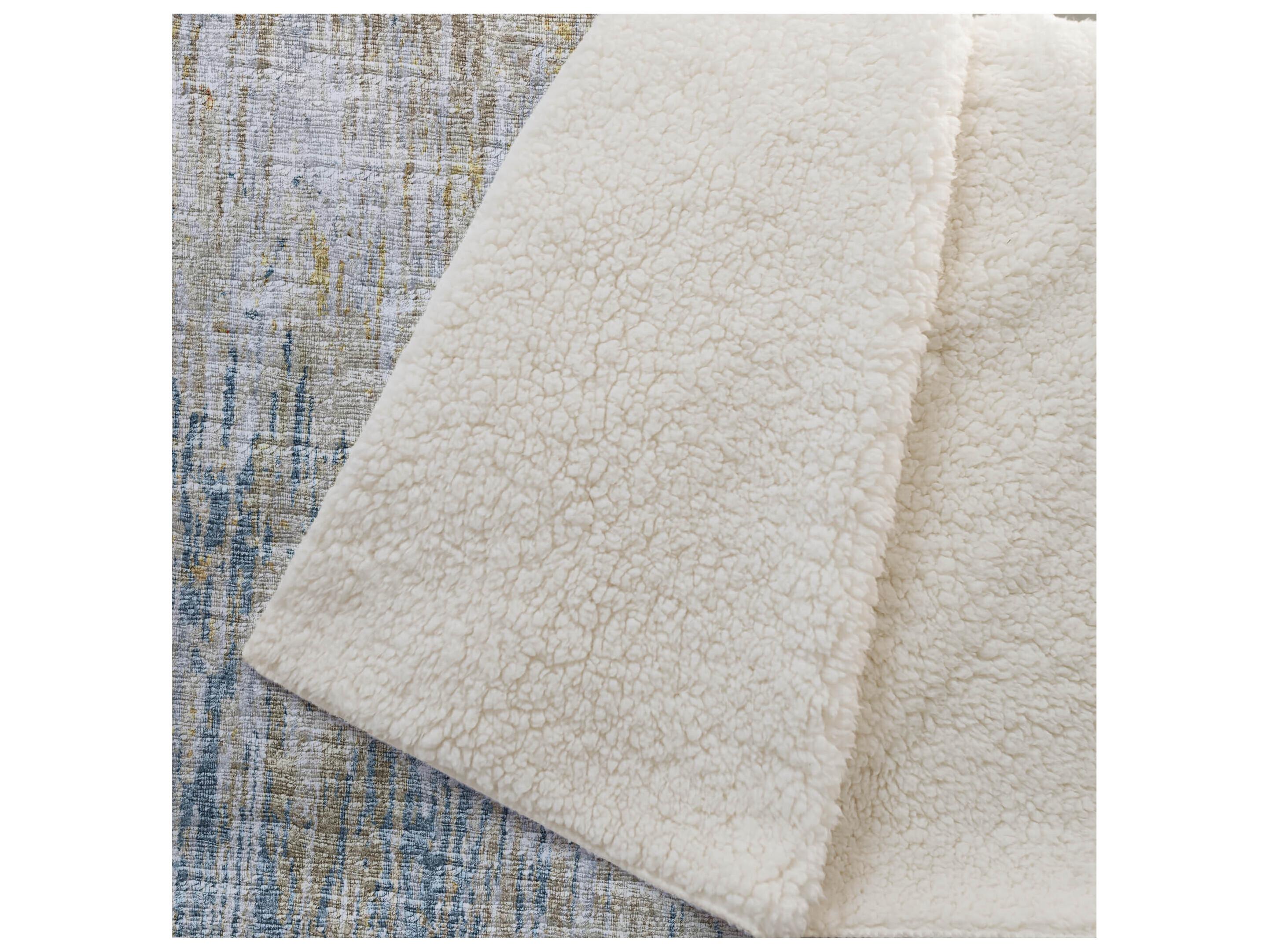 Dalyn Sherpa Multi Polyester Throw