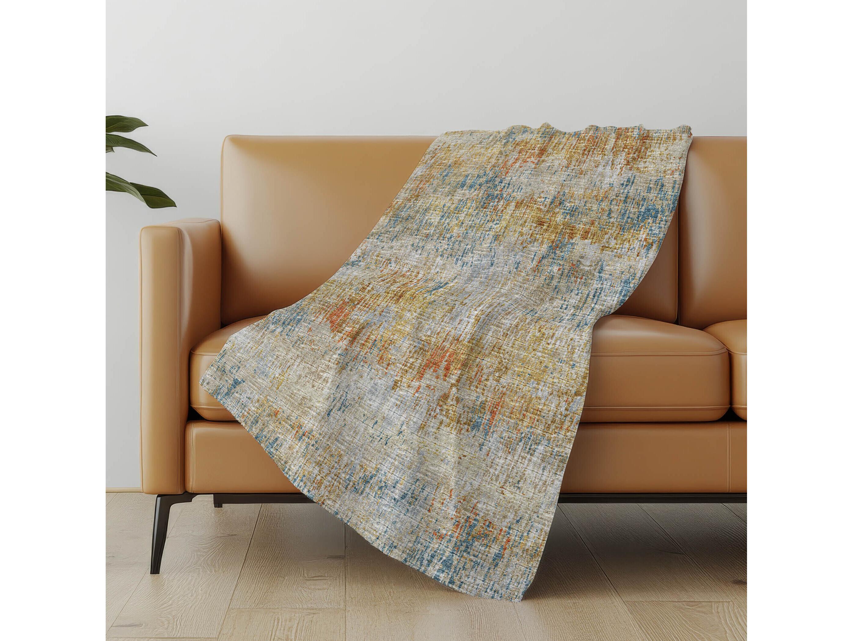 Dalyn Sherpa Multi Polyester Throw