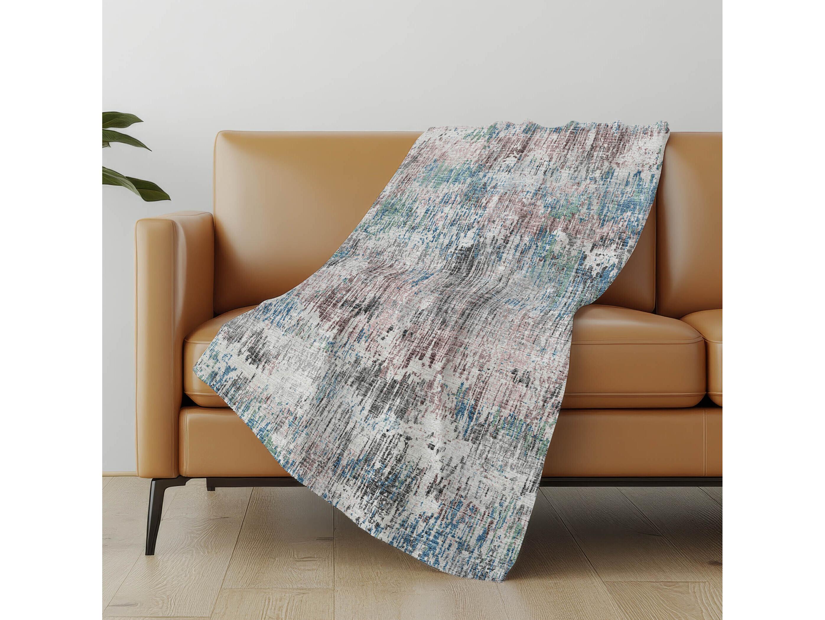 Dalyn Sherpa Multi Polyester Throw