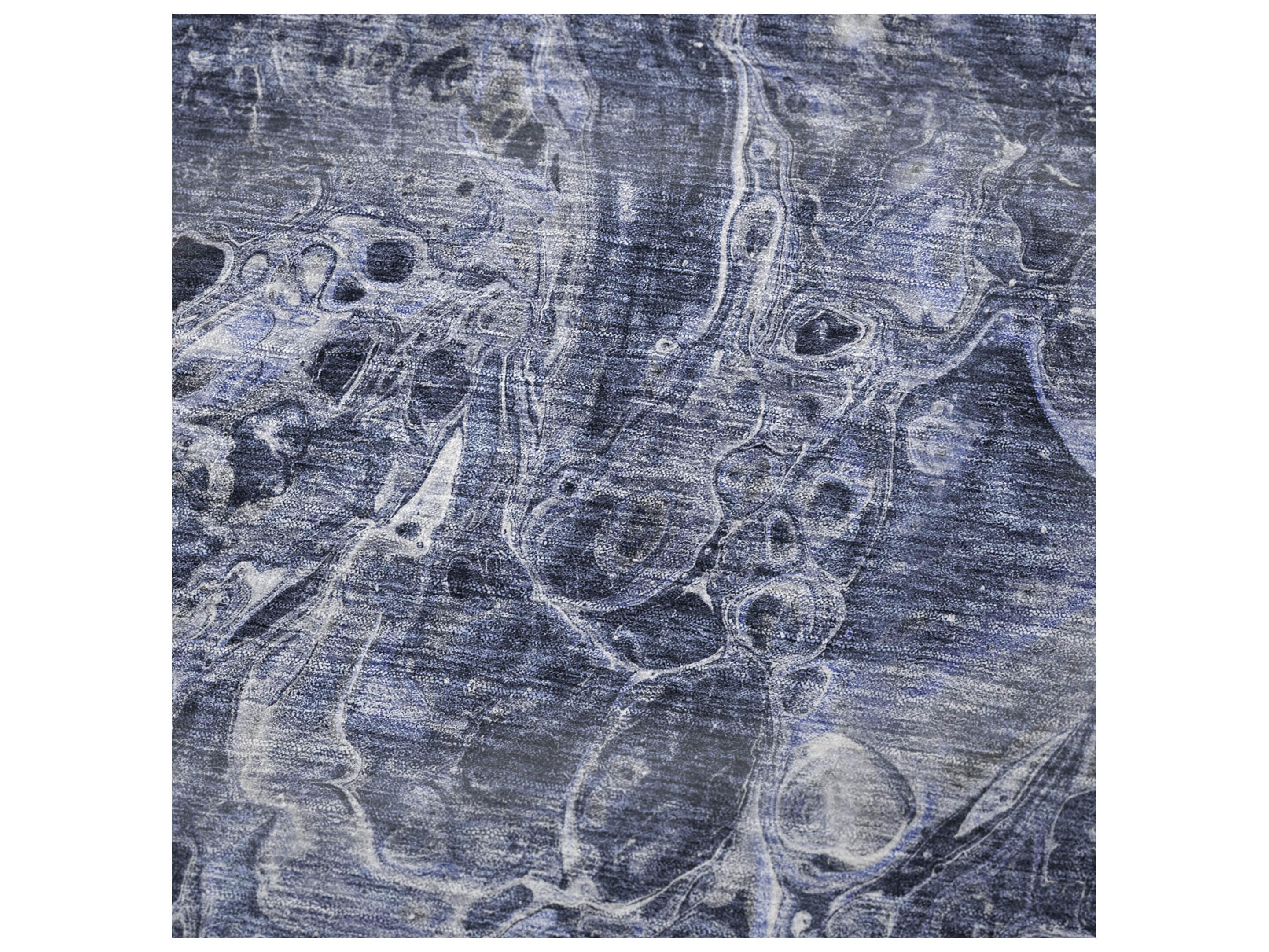 Dalyn Sherpa Blue Polyester Throw