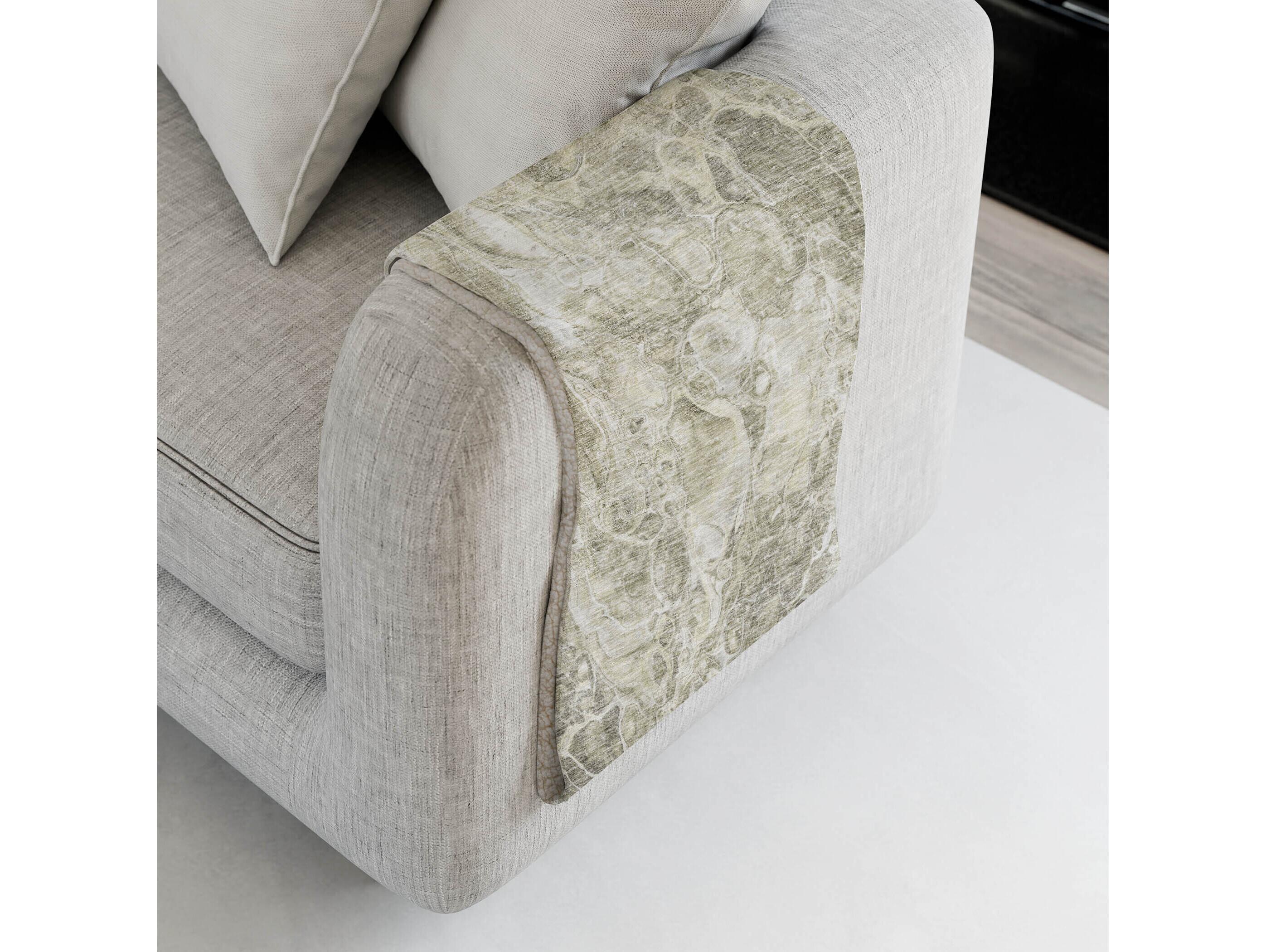 Dalyn Sherpa Brown Polyester Throw