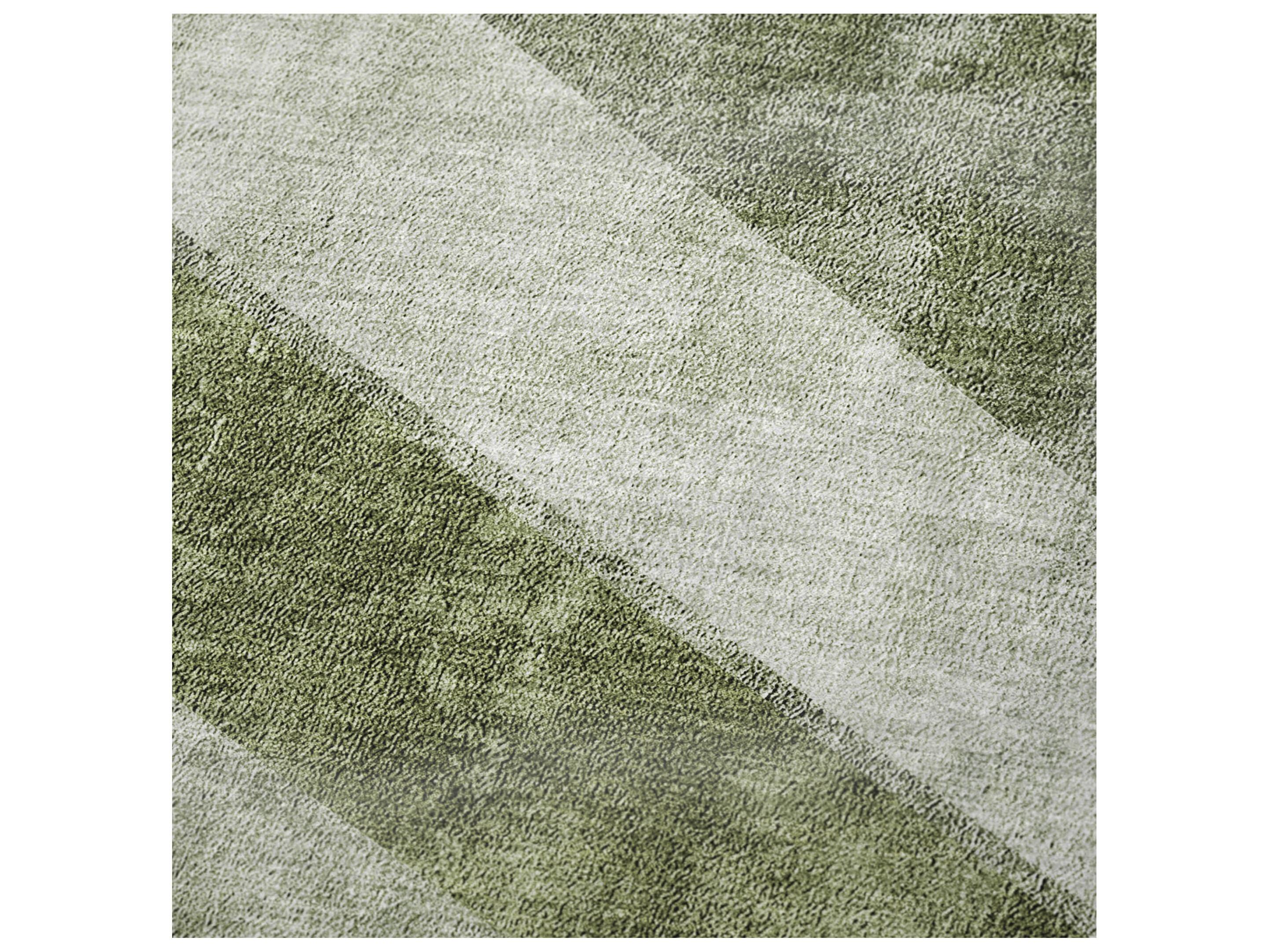 Dalyn Sherpa Green Polyester Throw