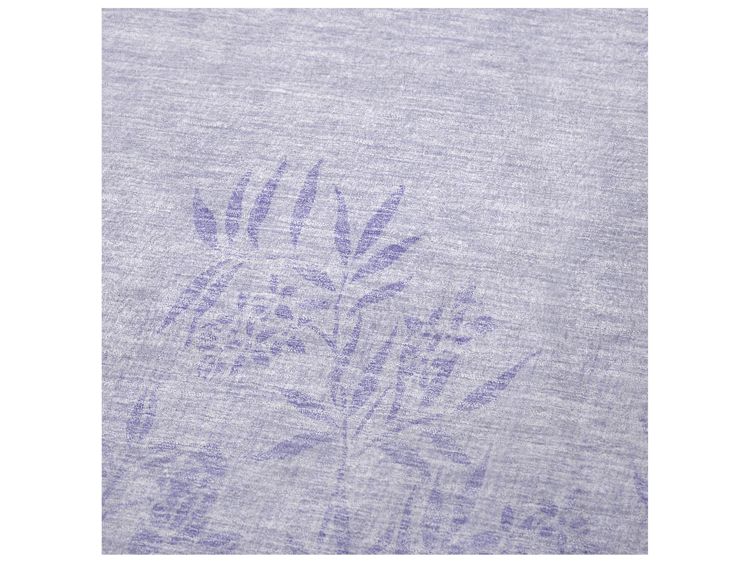 Dalyn Sherpa Purple Polyester Throw