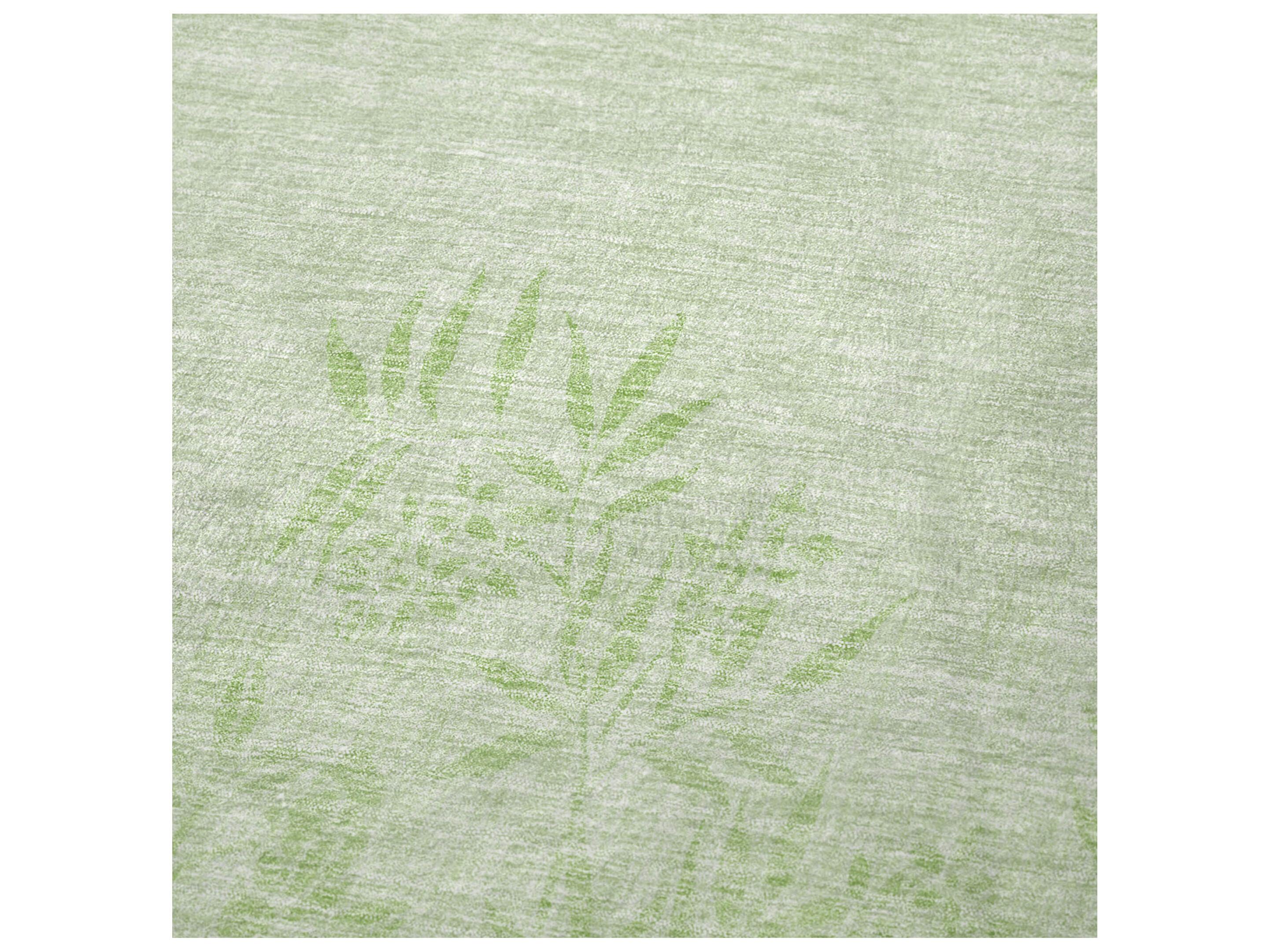 Dalyn Sherpa Green Polyester Throw