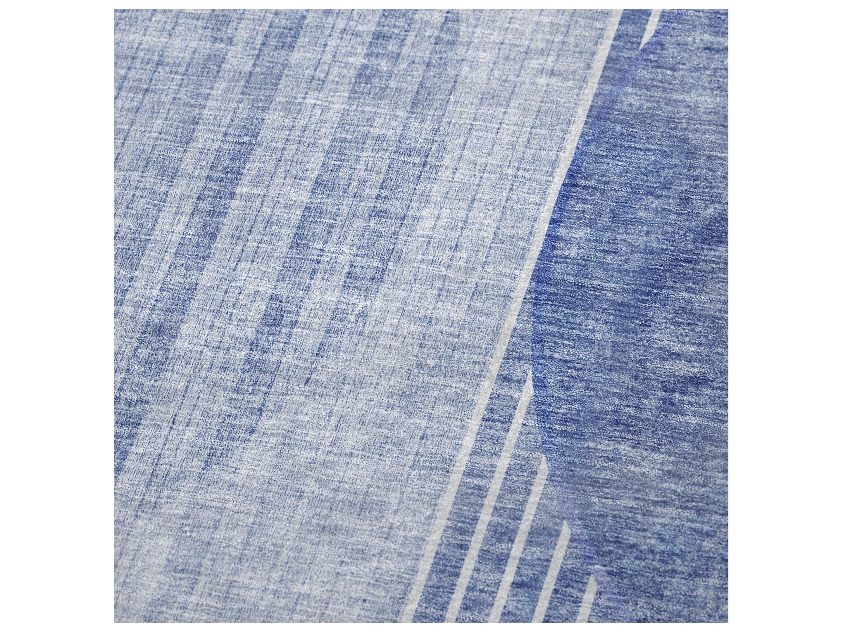 Dalyn Sherpa Blue Polyester Throw
