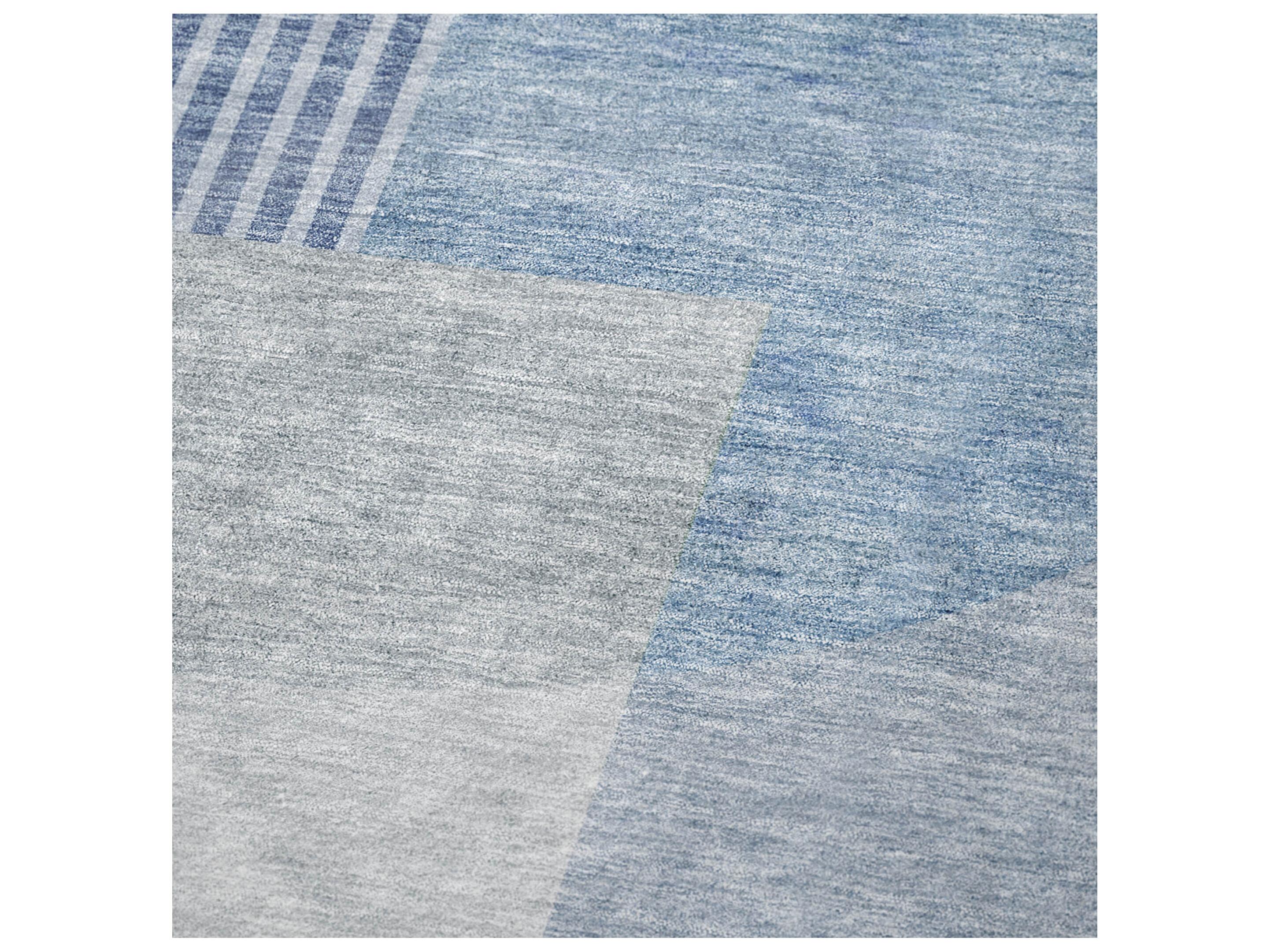 Dalyn Sherpa Blue Polyester Throw