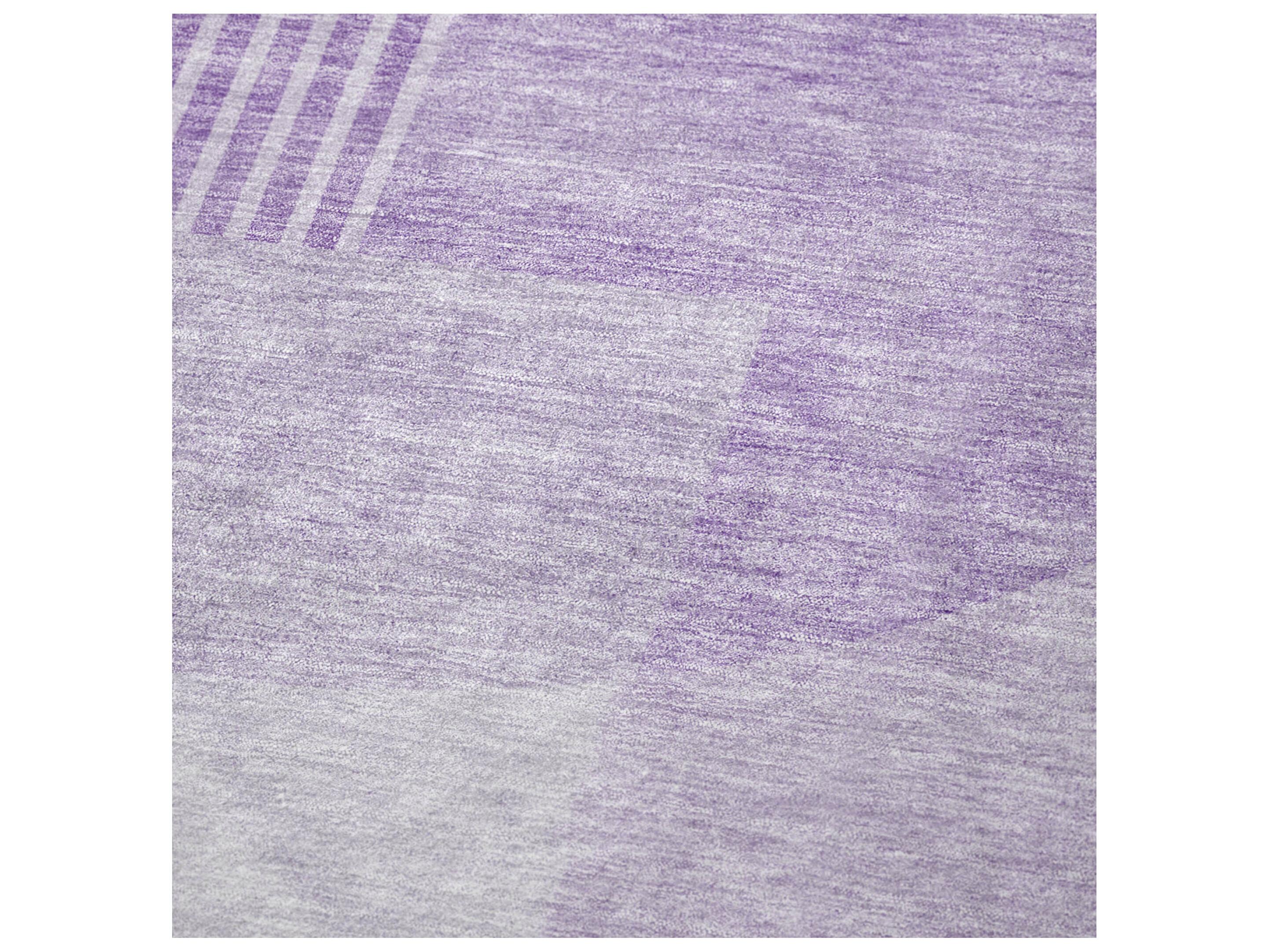 Dalyn Sherpa Purple Polyester Throw