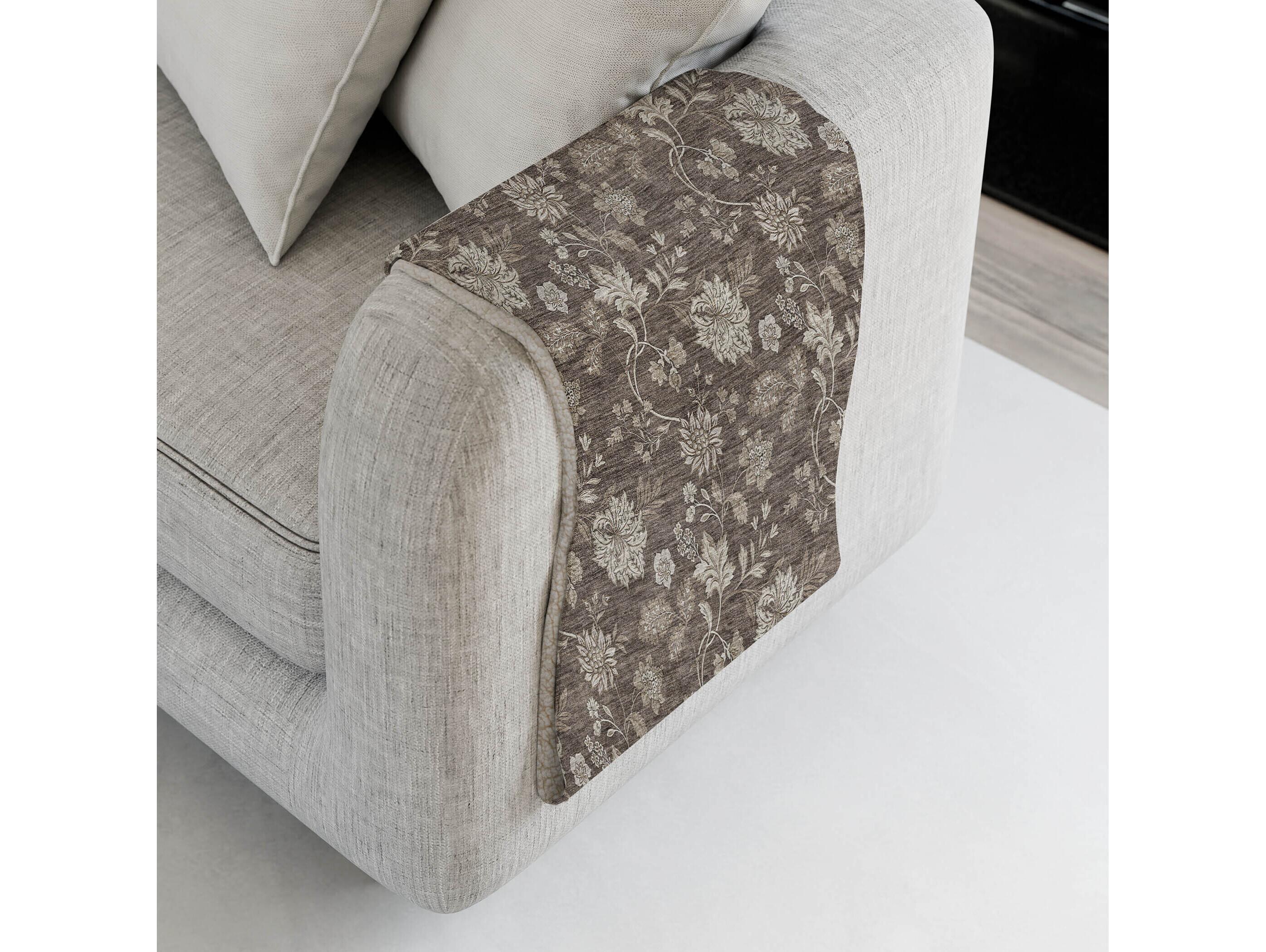 Dalyn Sherpa Brown Polyester Throw