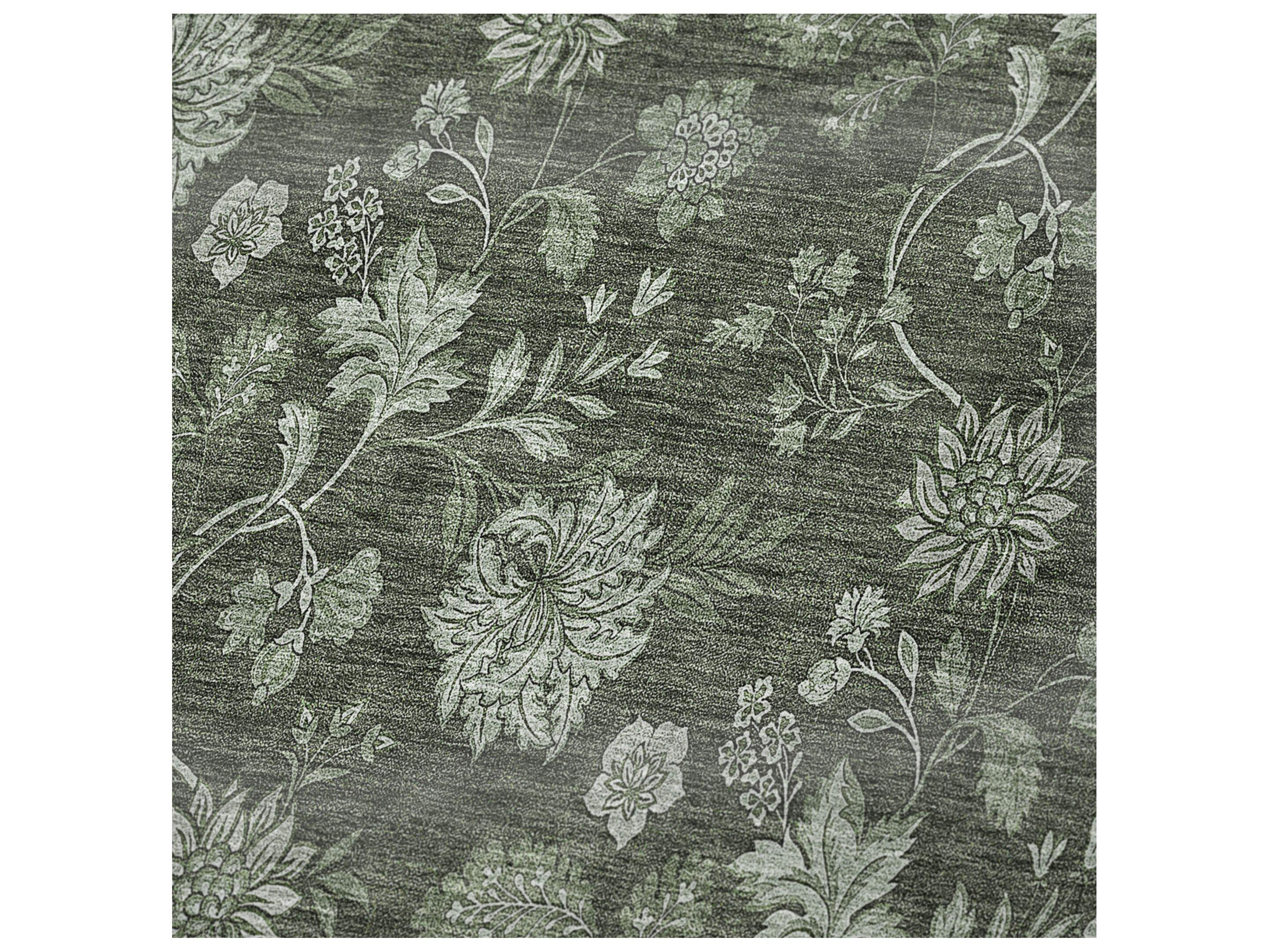 Dalyn Sherpa Green Polyester Throw