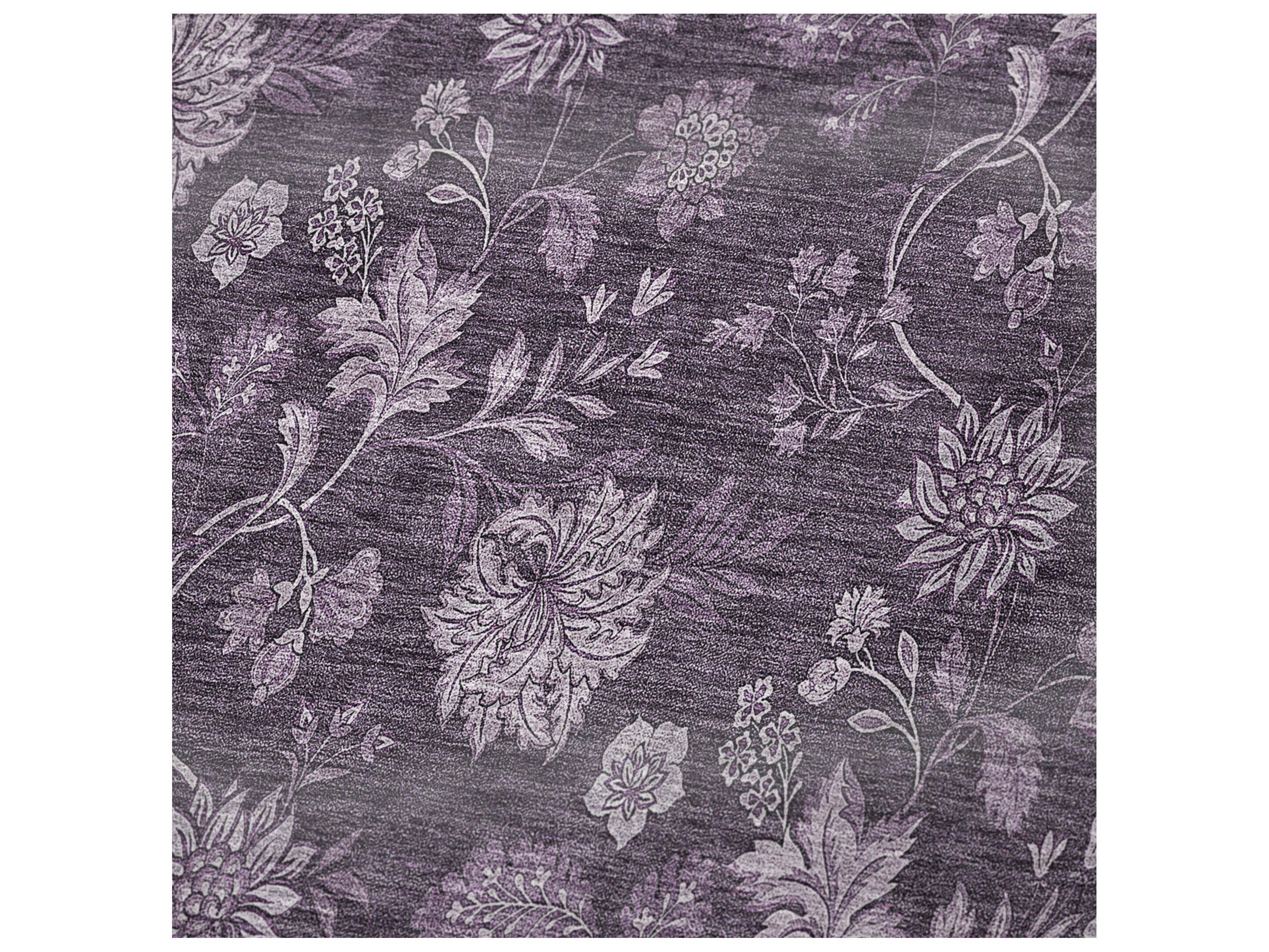 Dalyn Sherpa Purple Polyester Throw