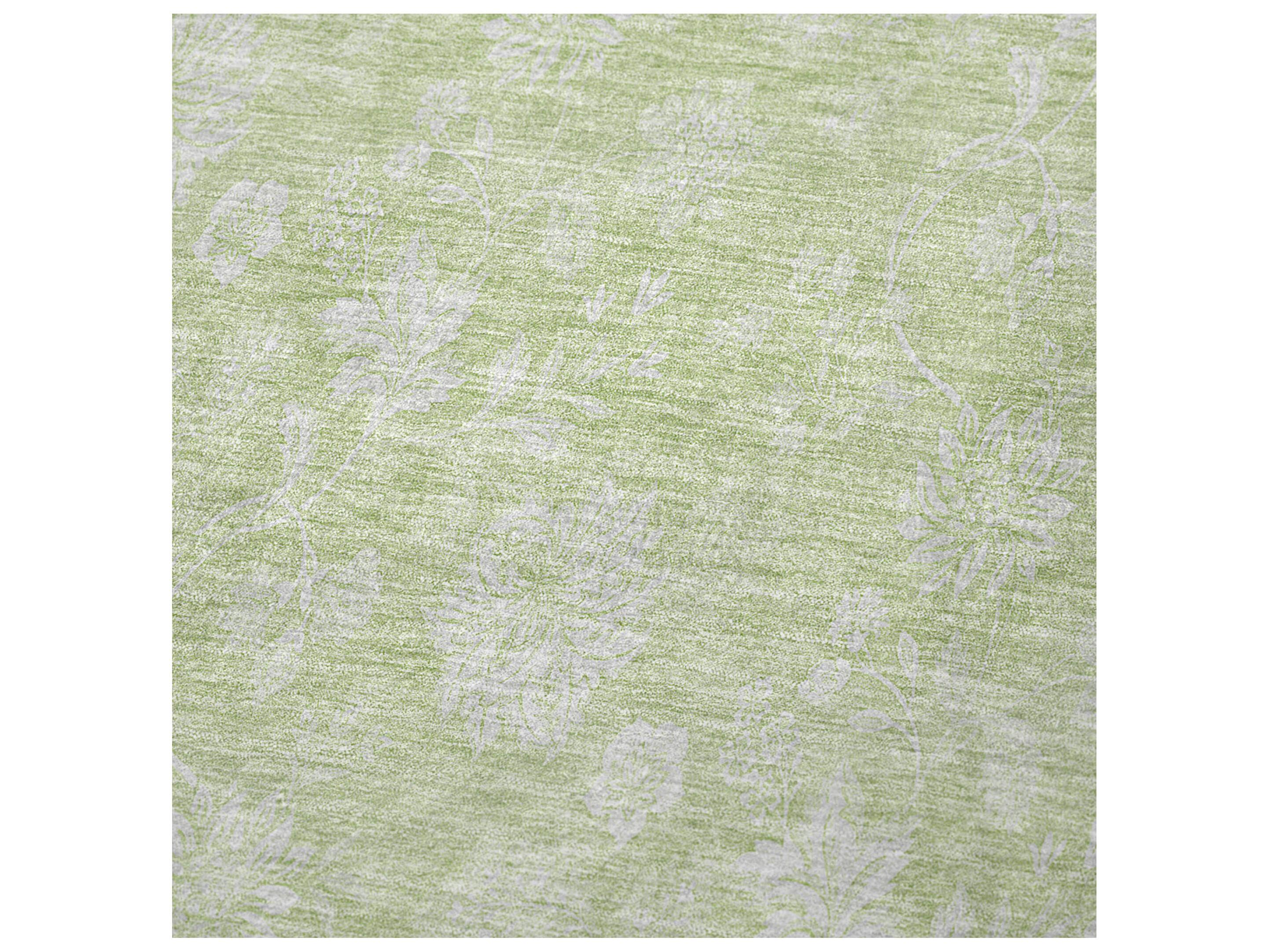 Dalyn Sherpa Green Polyester Throw