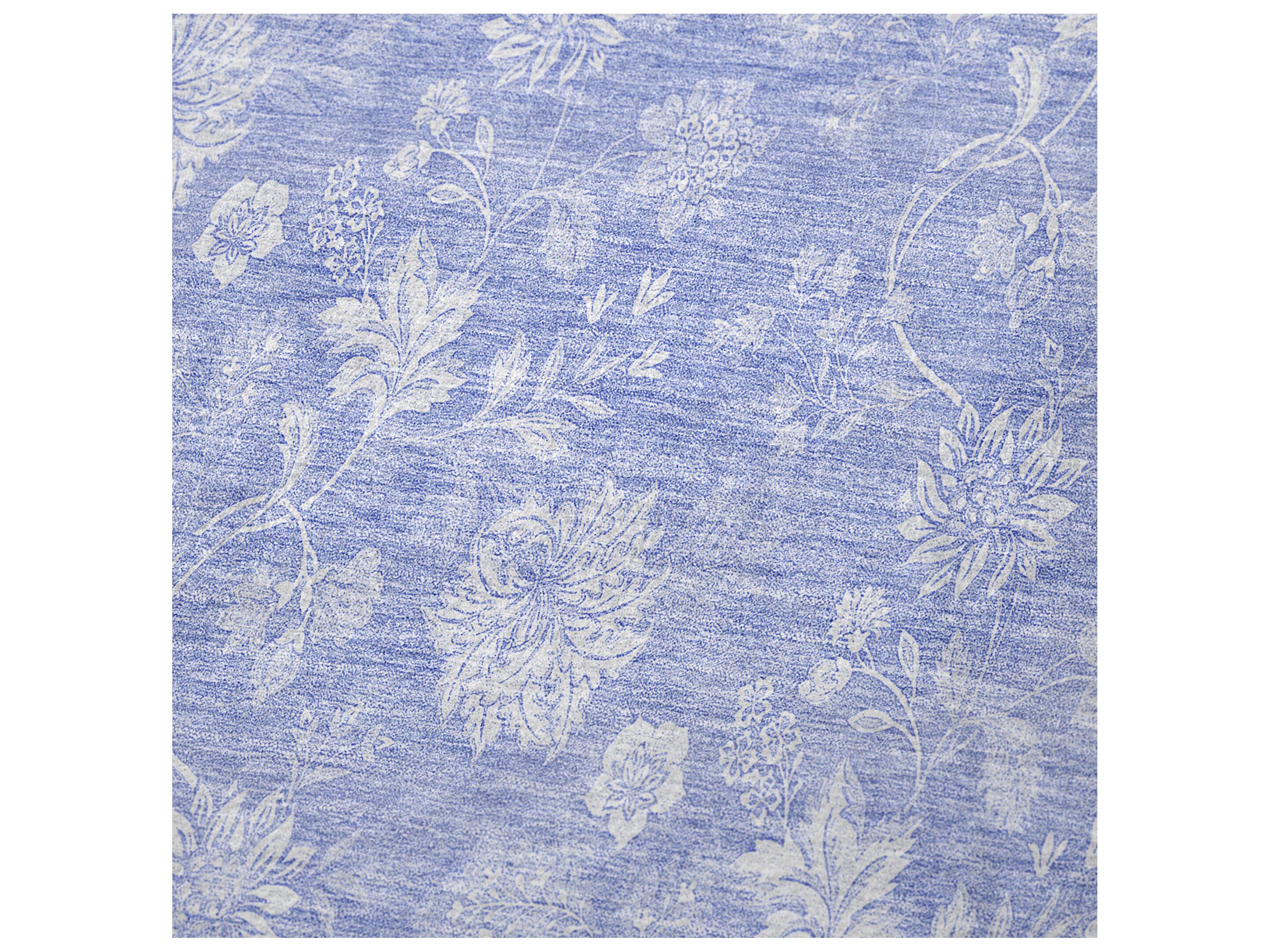 Dalyn Sherpa Blue Polyester Throw