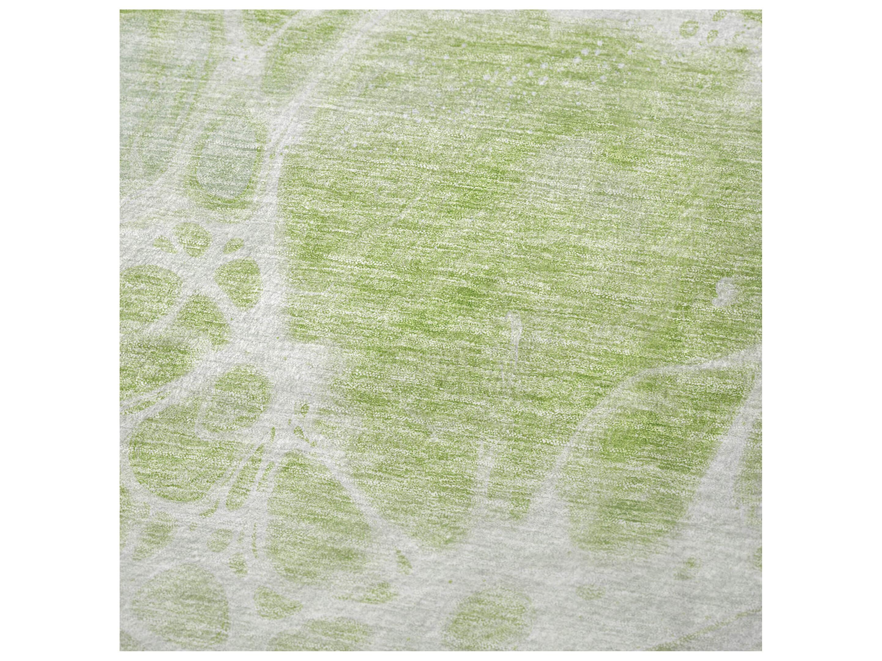 Dalyn Sherpa Green Polyester Throw