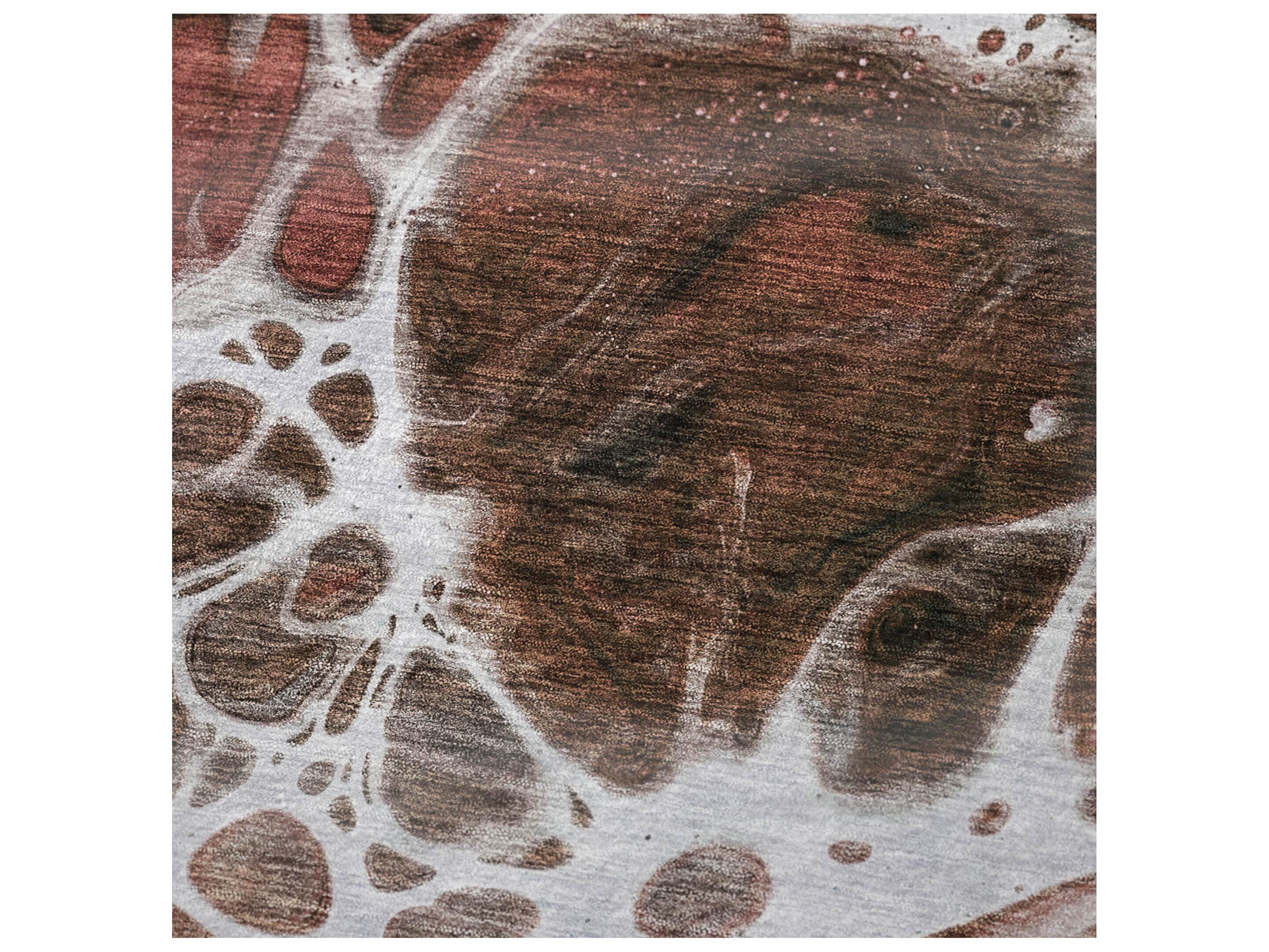 Dalyn Sherpa Orange Polyester Throw