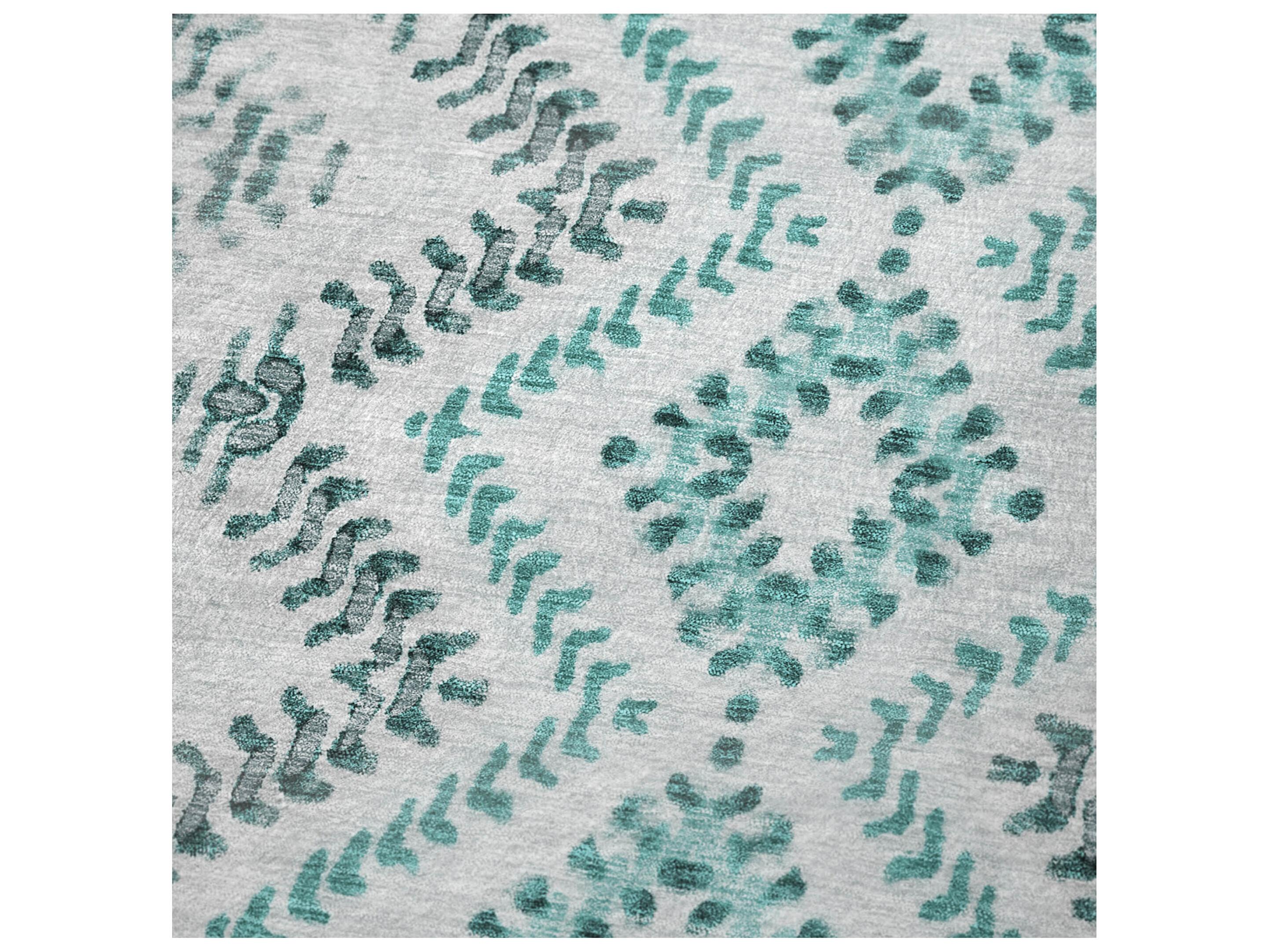 Dalyn Sherpa Teal Polyester Throw