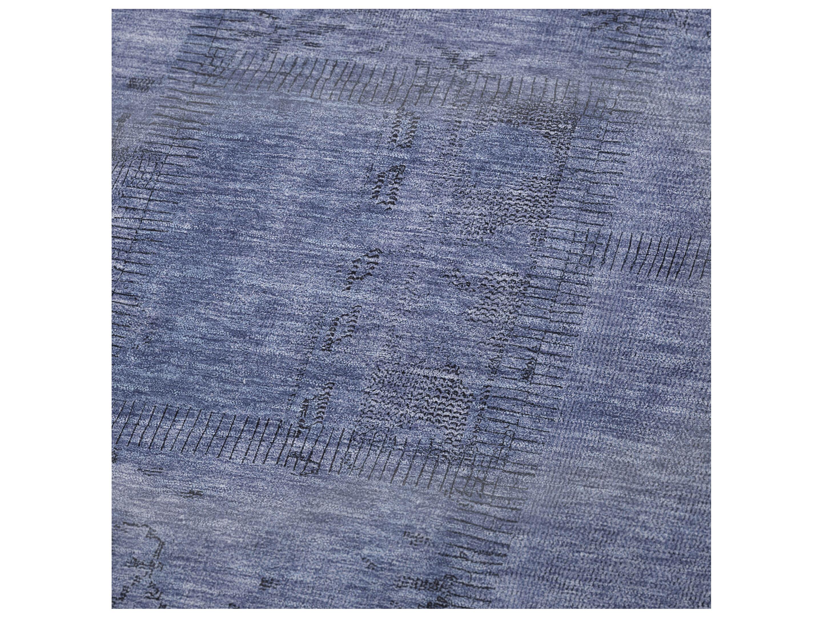 Dalyn Sherpa Blue Polyester Throw