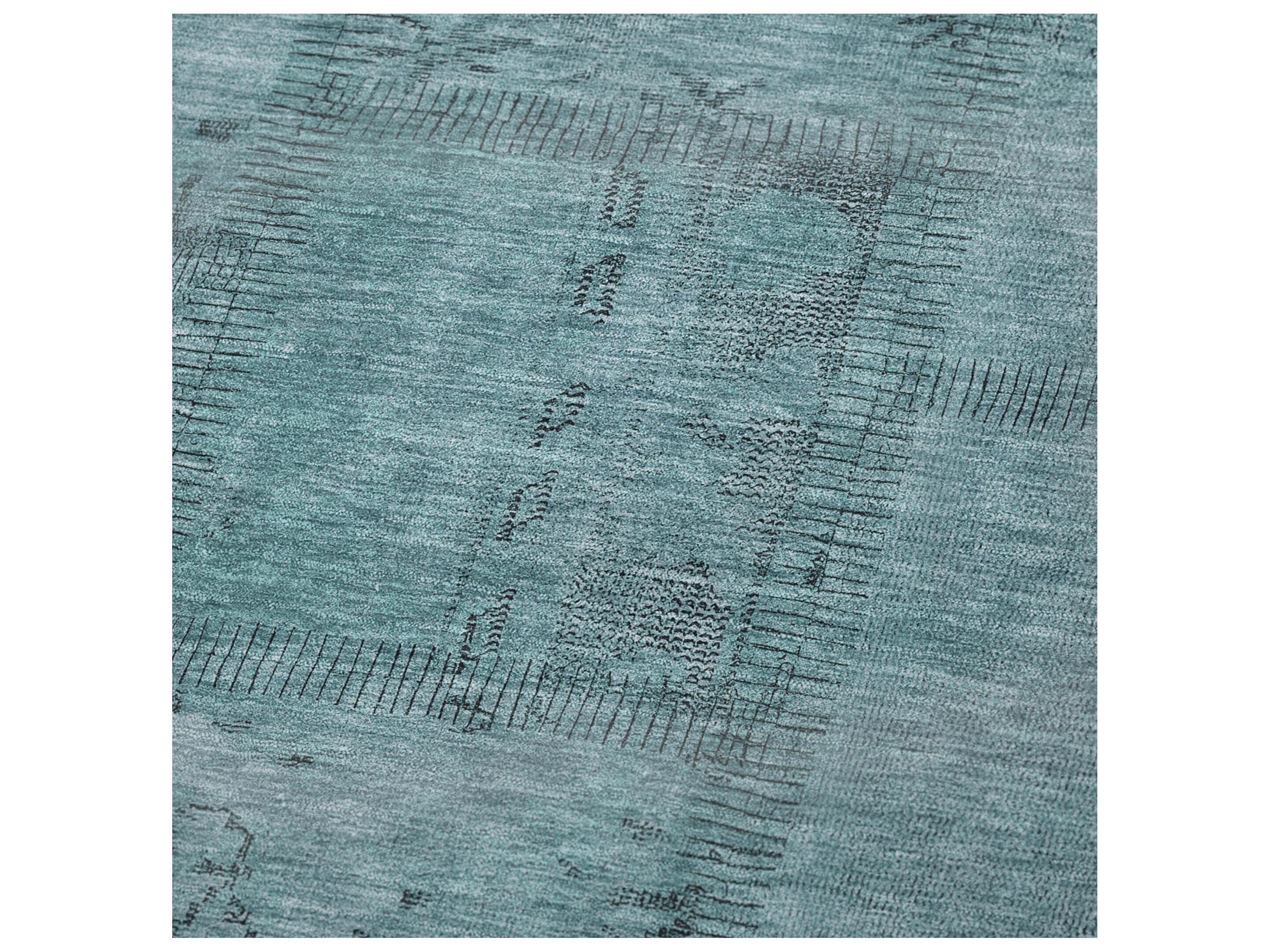Dalyn Sherpa Teal Polyester Throw